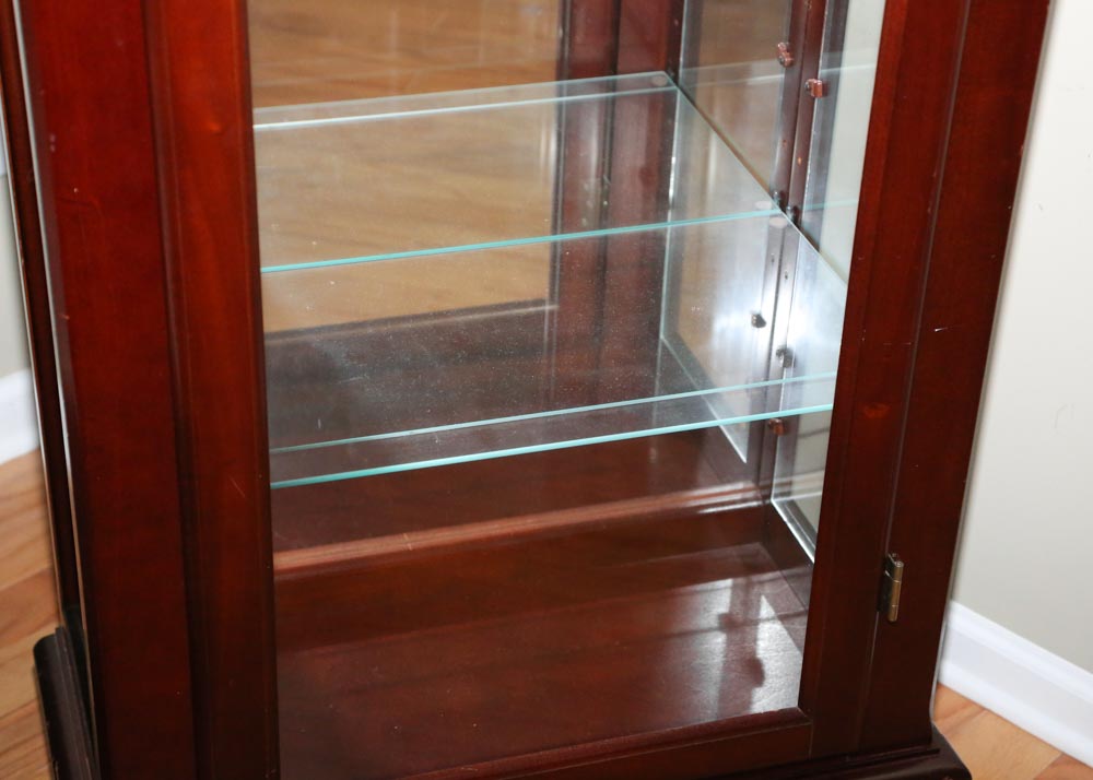 Glazed-Door Curio Cabinet