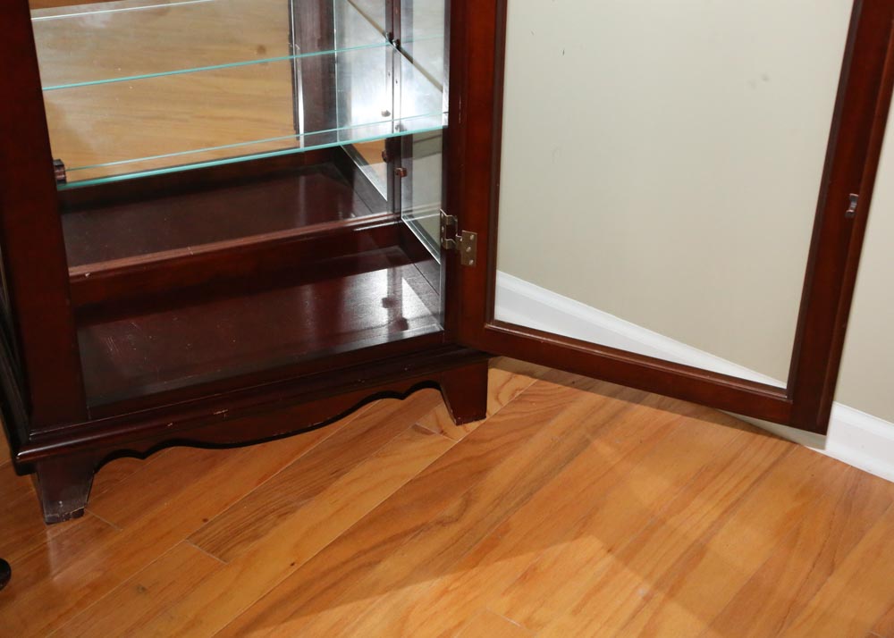 Glazed-Door Curio Cabinet