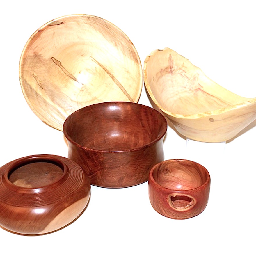 Artisan Made Exotic Wood Vessels