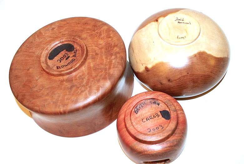 Artisan Made Exotic Wood Vessels