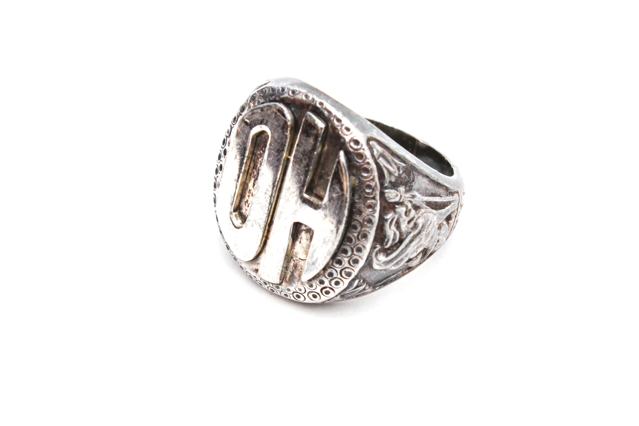 Three Sterling Silver Mens Rings