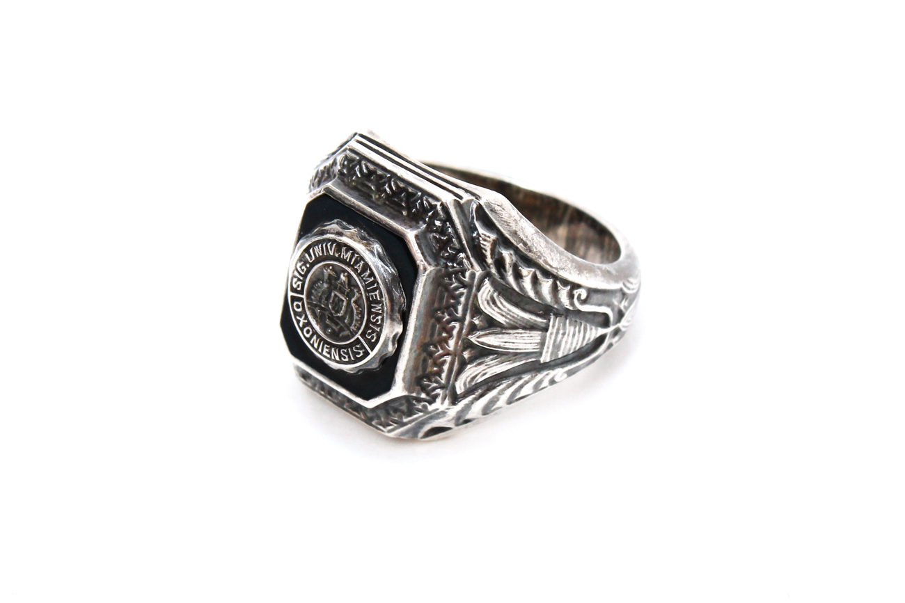 Three Sterling Silver Mens Rings