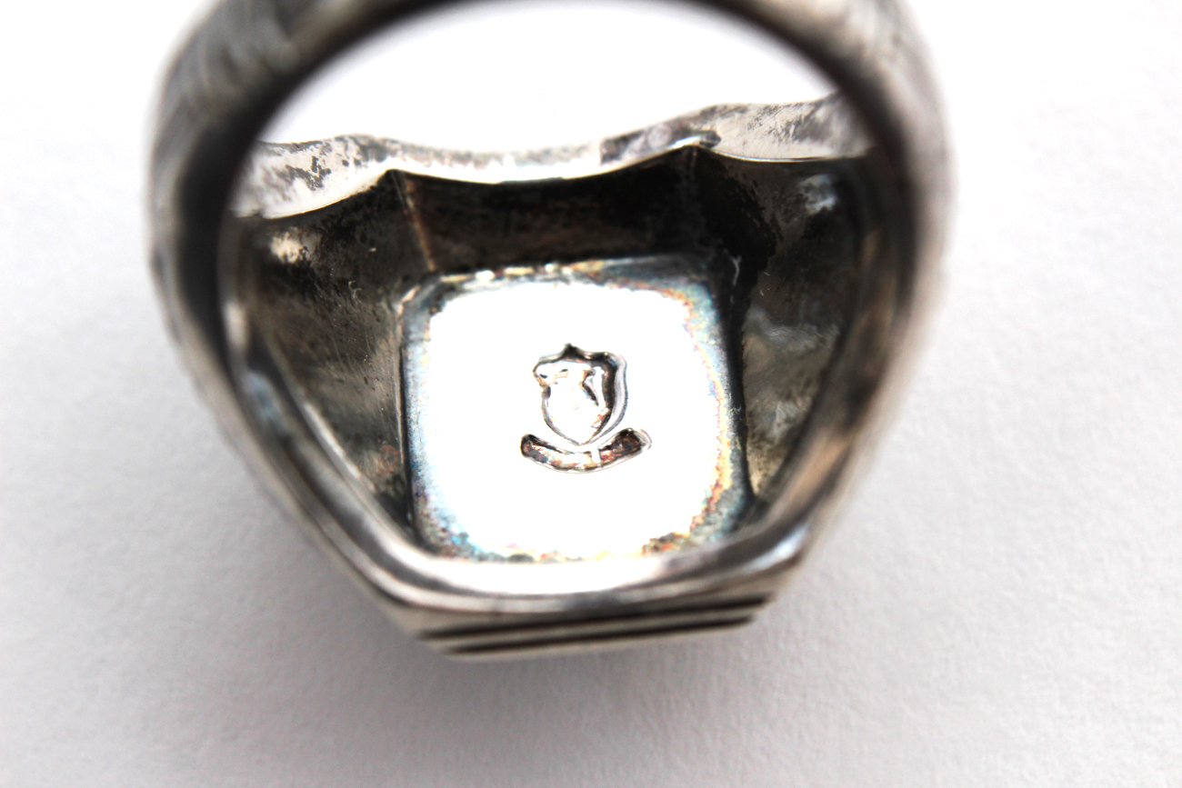 Three Sterling Silver Mens Rings
