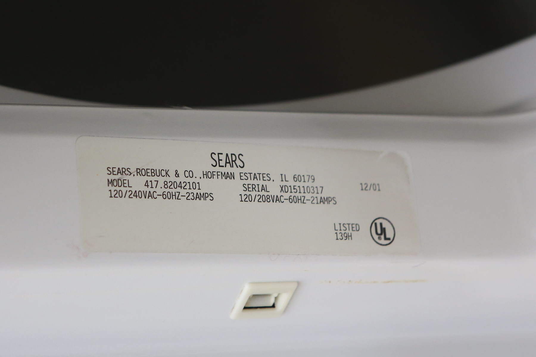 Kenmore Front Load Dryer