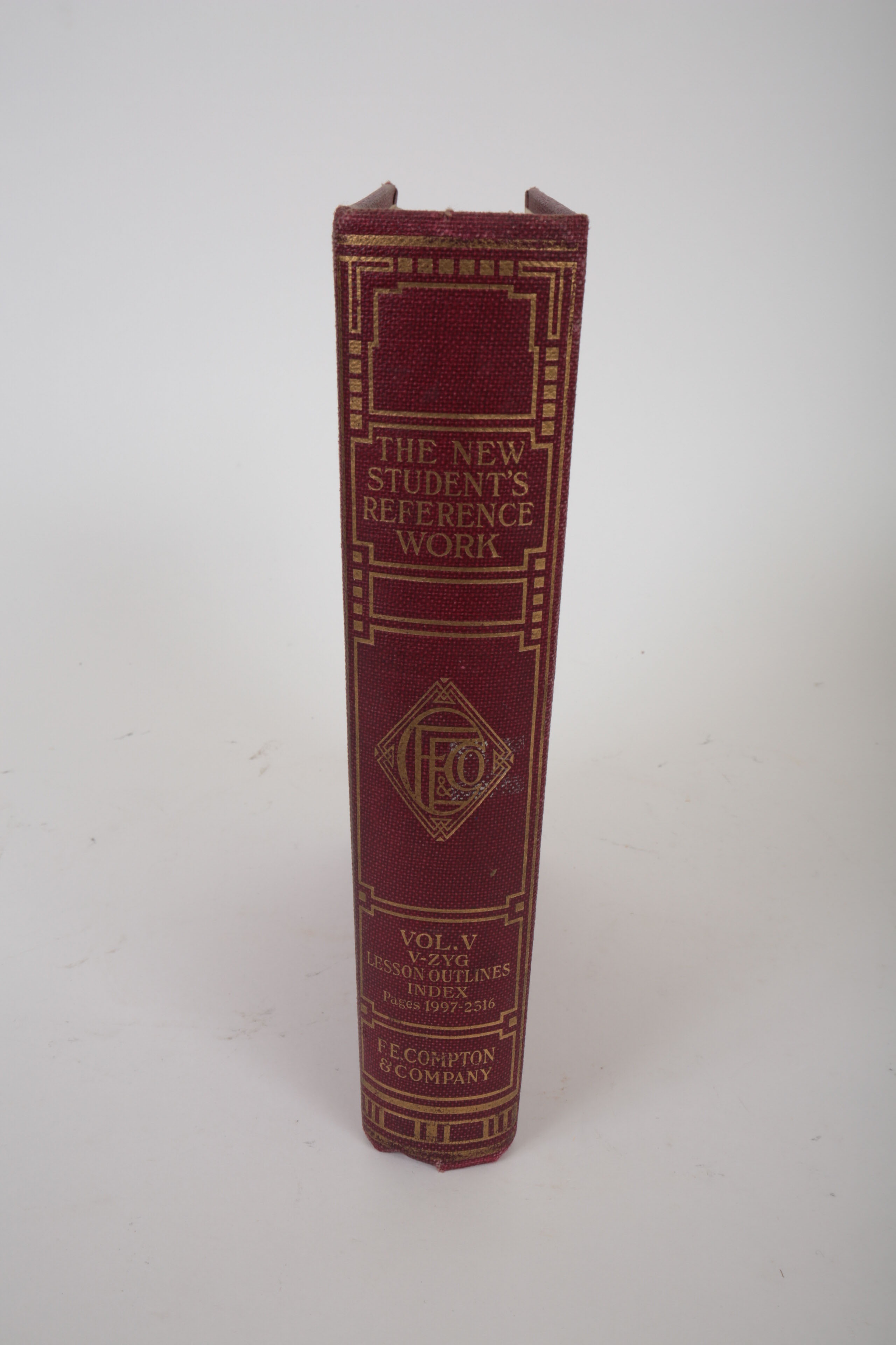 "The New Student's Reference Work" Book Set