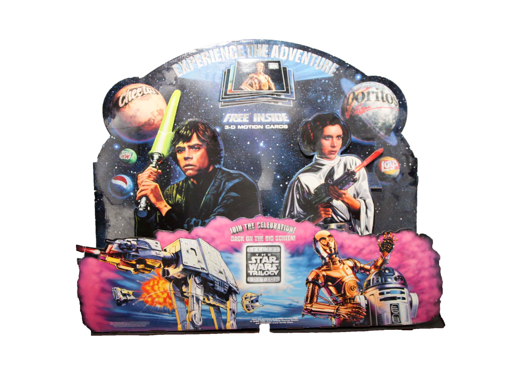 3-D Cardboard Star Wars Sign