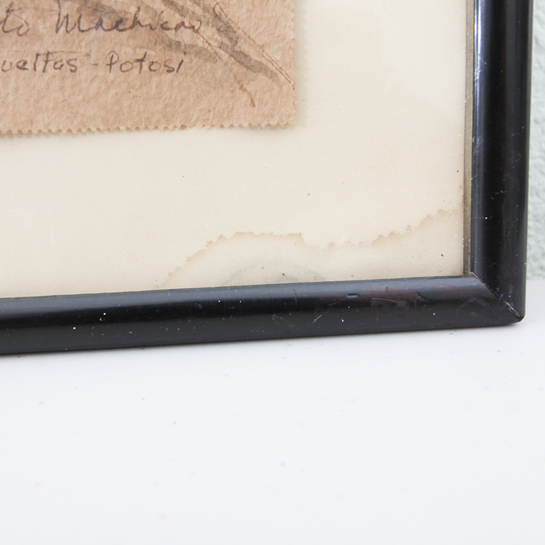 Pair of Vintage Watercolor on Paper Paintings Depicting Potosi, Bolivia