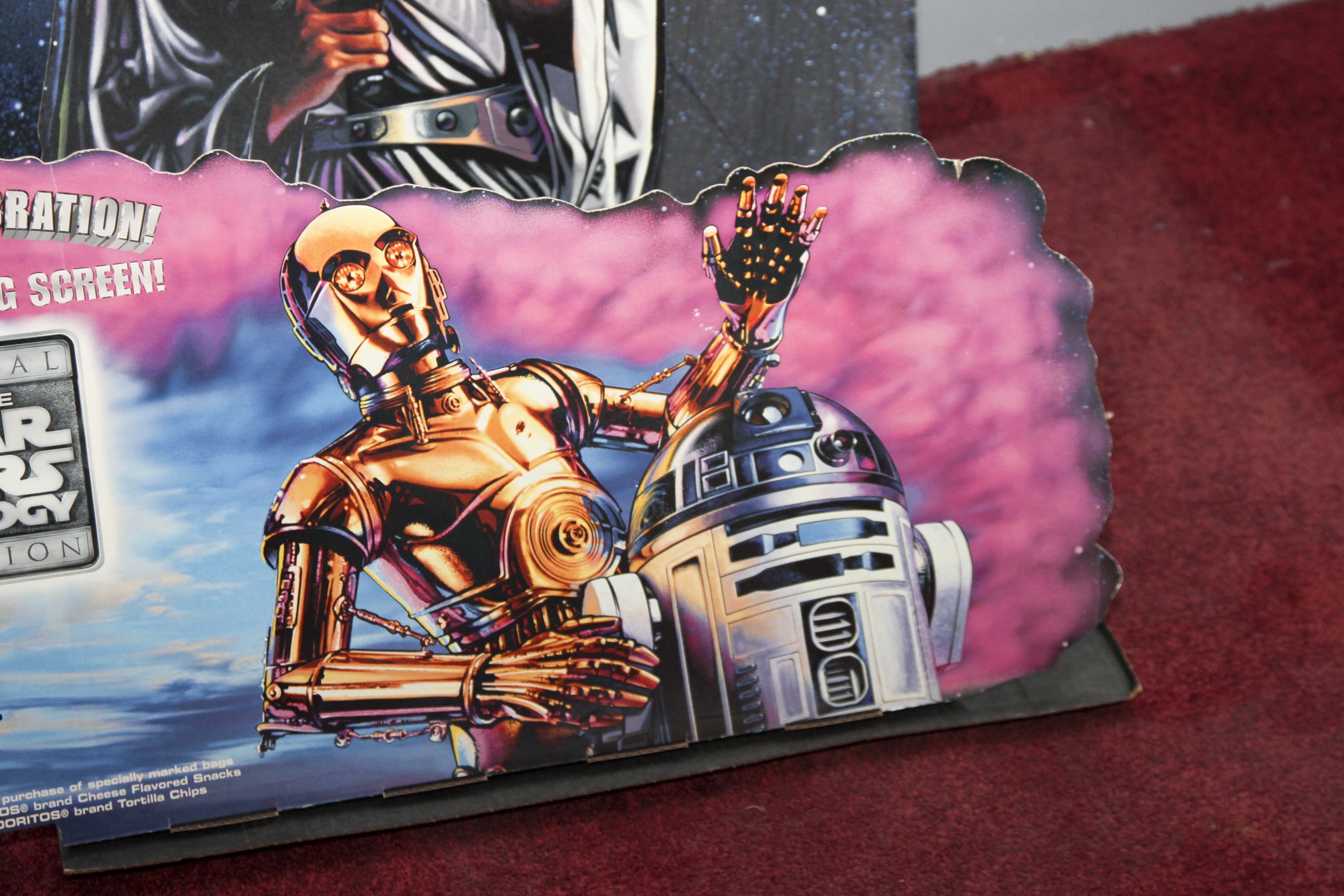 3-D Cardboard Star Wars Sign