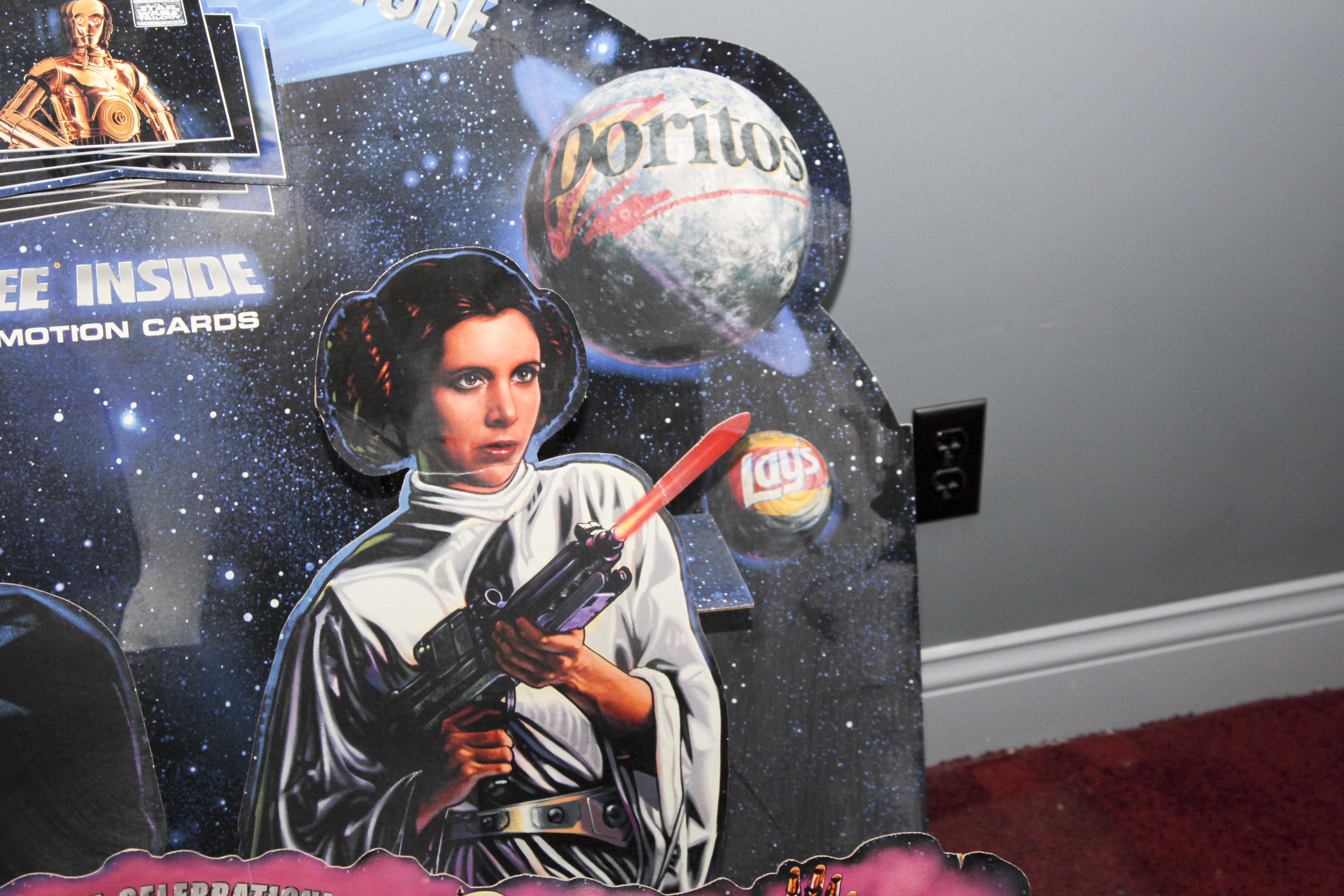 3-D Cardboard Star Wars Sign