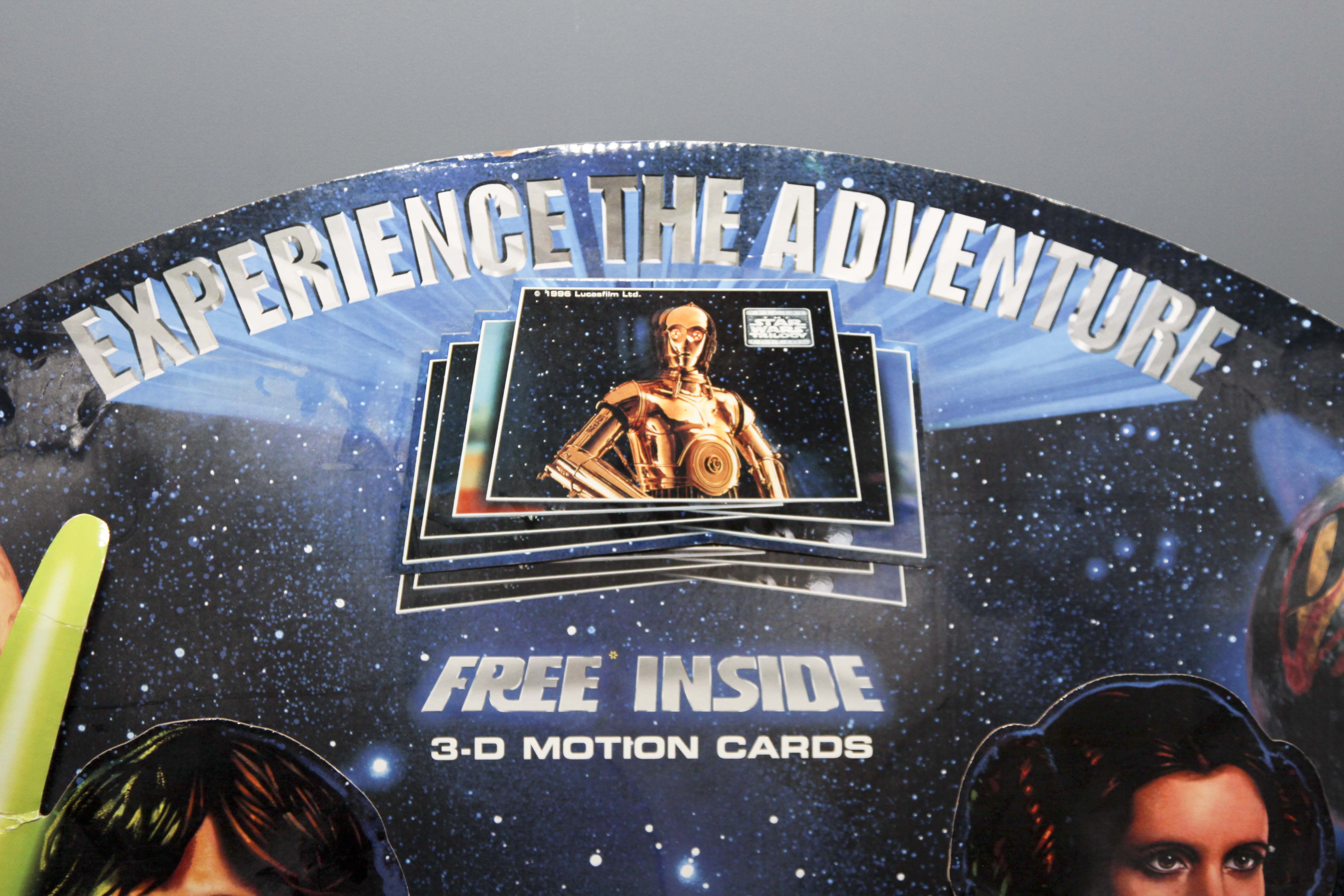 3-D Cardboard Star Wars Sign