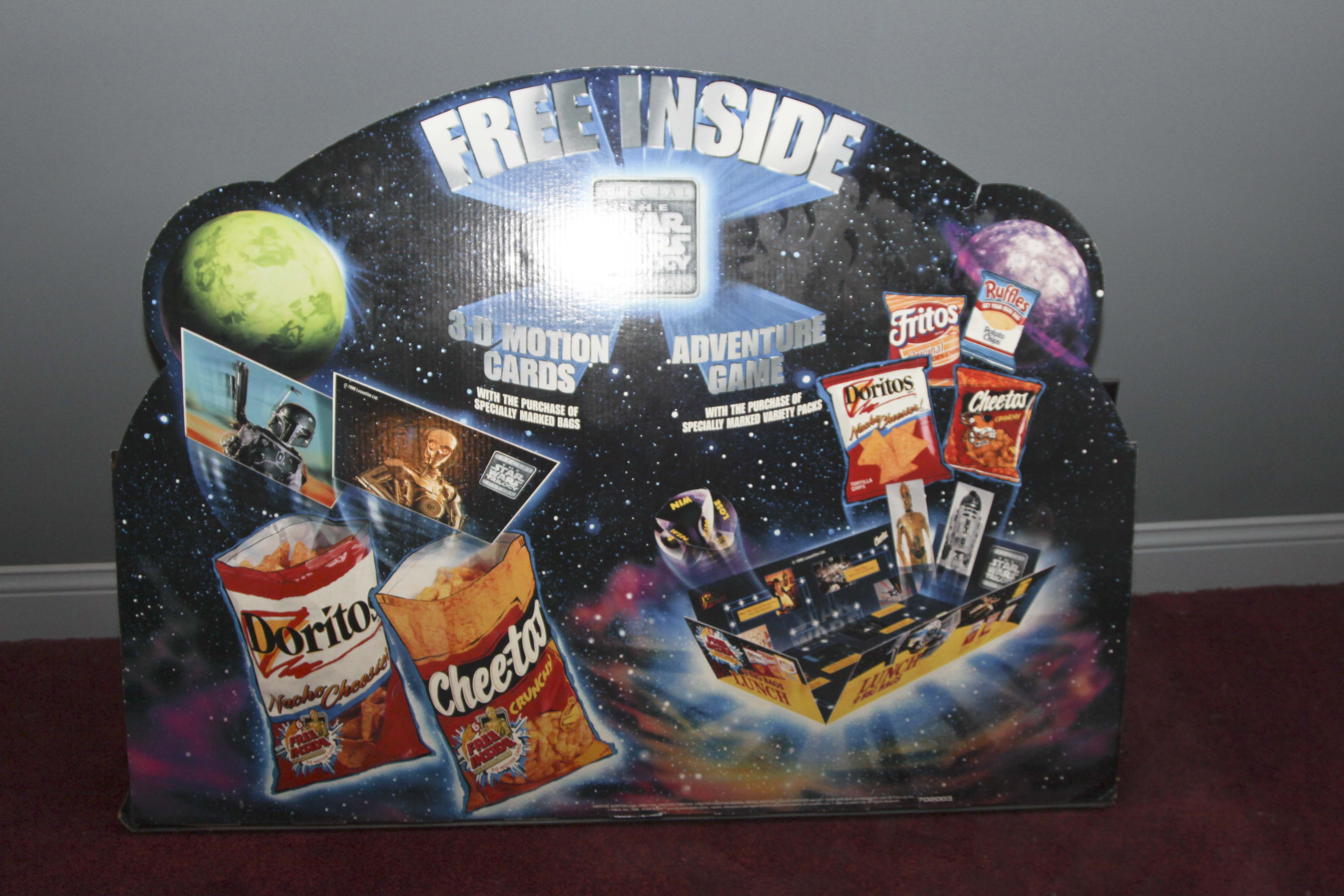 3-D Cardboard Star Wars Sign