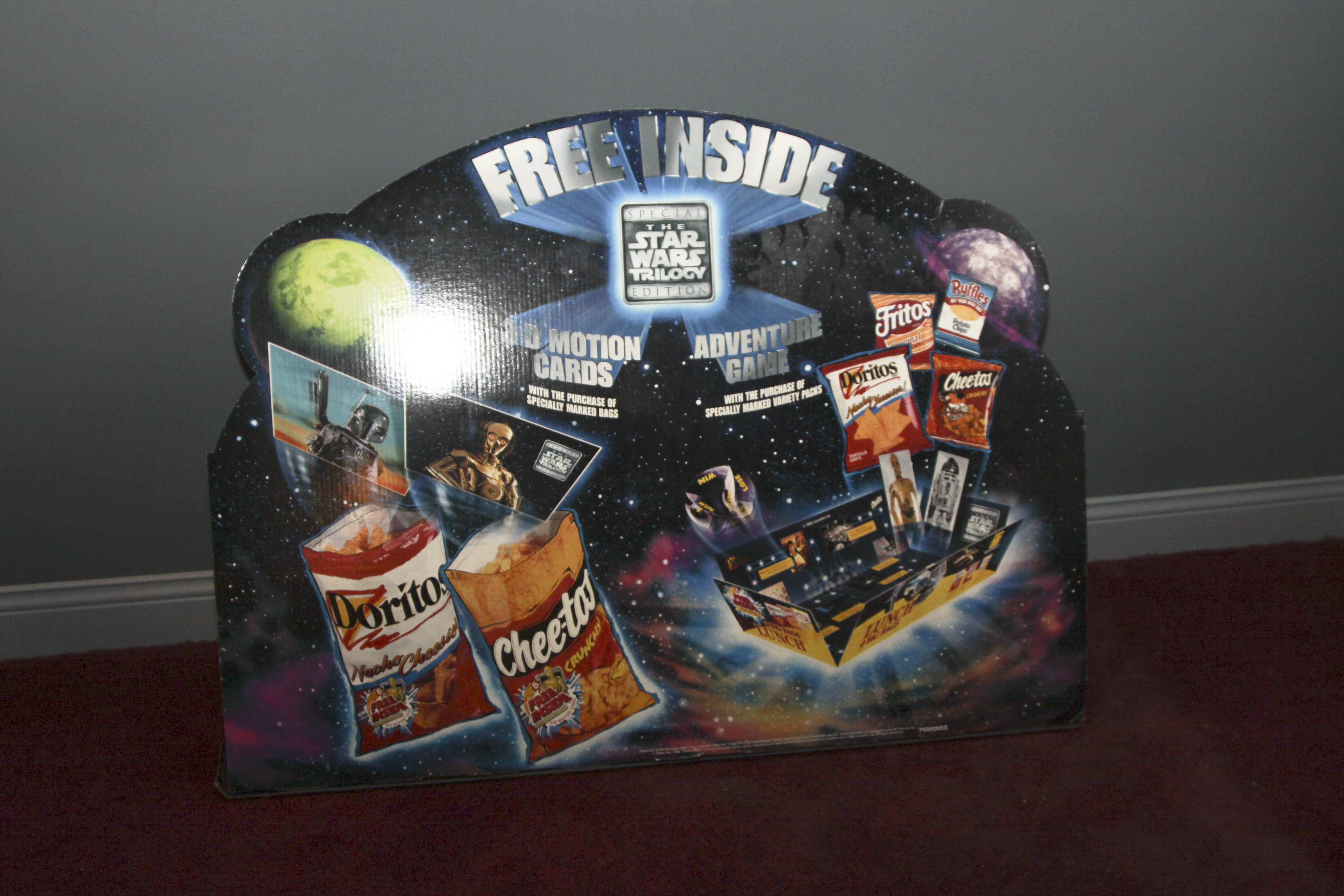 3-D Cardboard Star Wars Sign