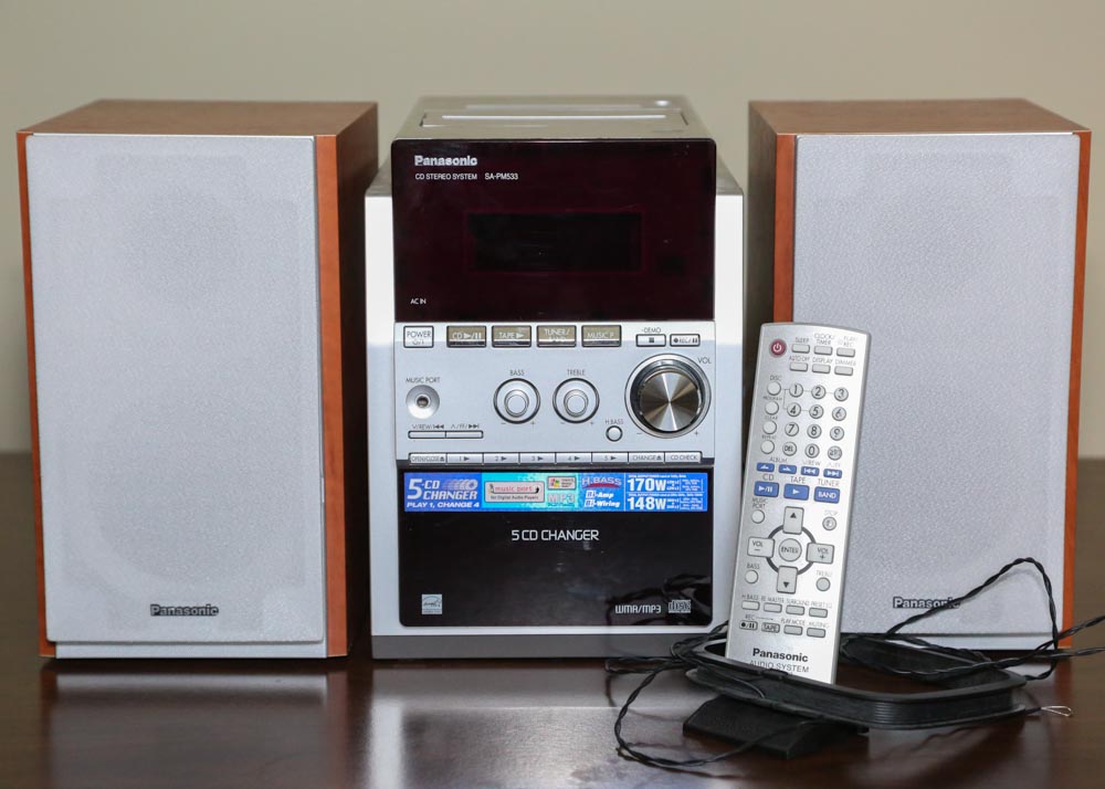 Panasonic CD Stereo System