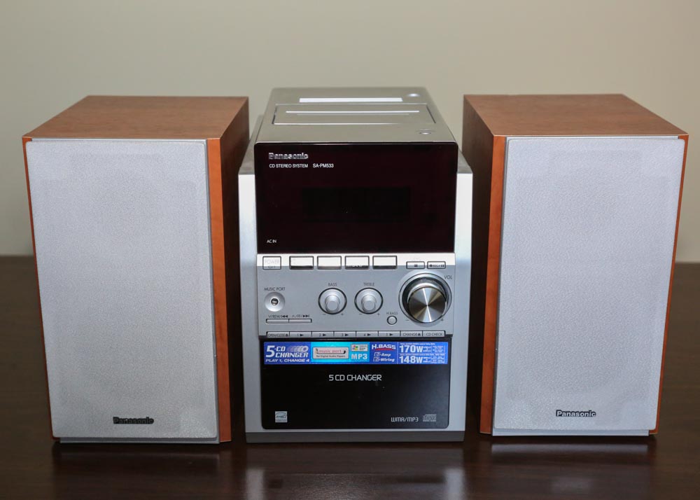 Panasonic CD Stereo System