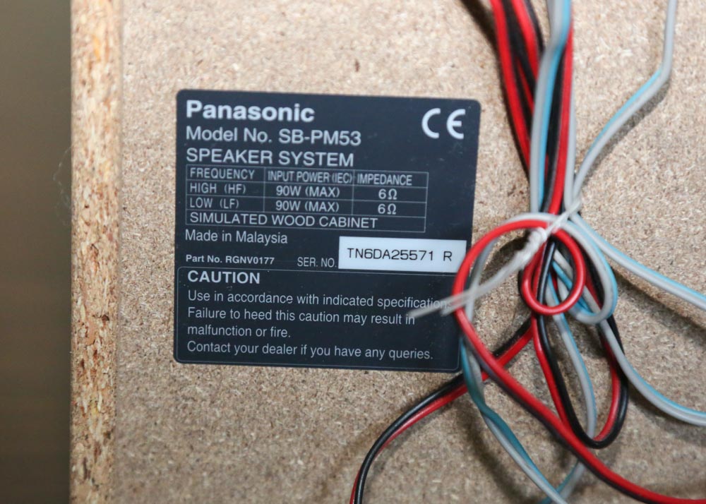 Panasonic CD Stereo System