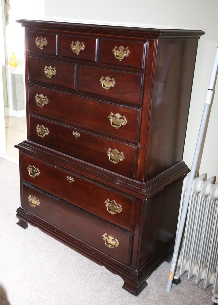 Chippendale Style "Cherry Mountain" Dresser by Kincaid