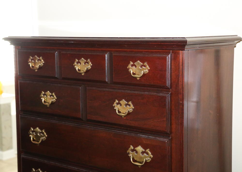 Chippendale Style "Cherry Mountain" Dresser by Kincaid