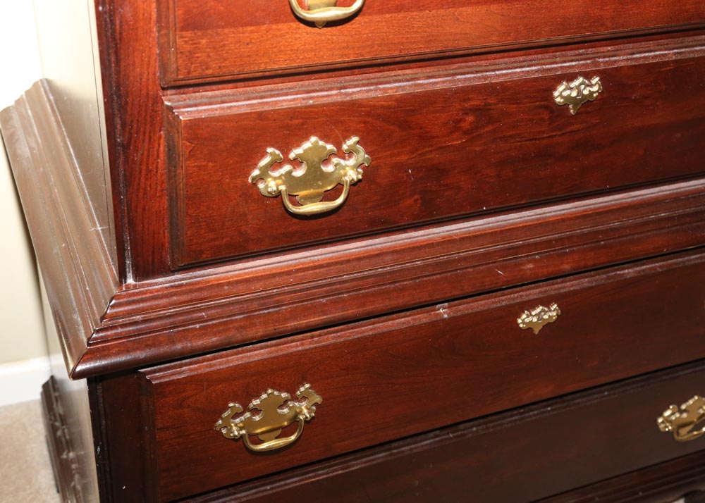 Chippendale Style "Cherry Mountain" Dresser by Kincaid