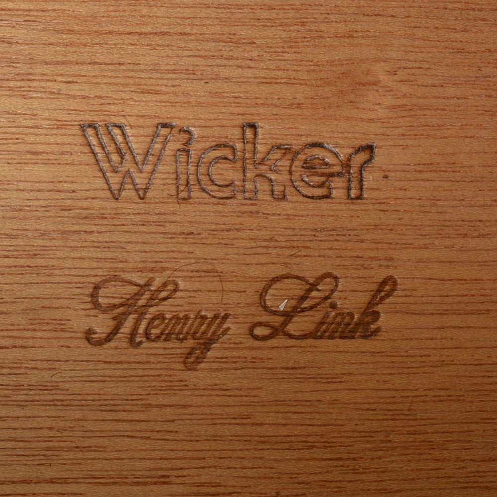 "Lexington Wicker Collection" by Henry Link Dresser & Nightstand