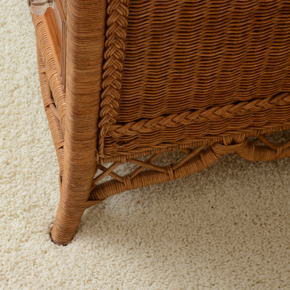 "Lexington Wicker Collection" by Henry Link Dresser & Nightstand