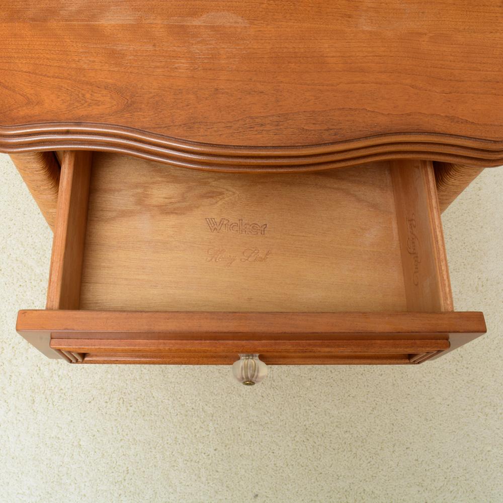"Lexington Wicker Collection" by Henry Link Dresser & Nightstand