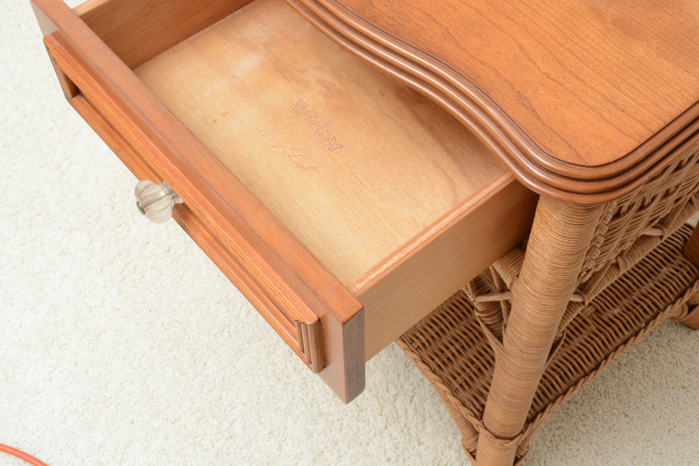 "Lexington Wicker Collection" by Henry Link Dresser & Nightstand