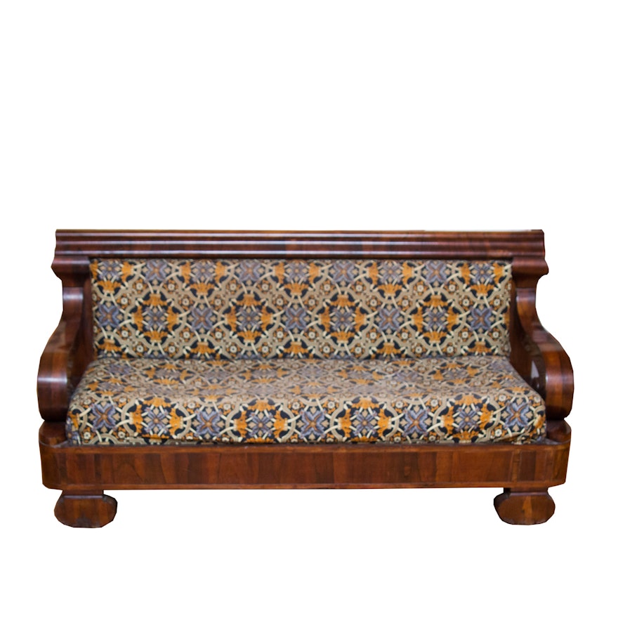 Antique Empire Style  Sofa