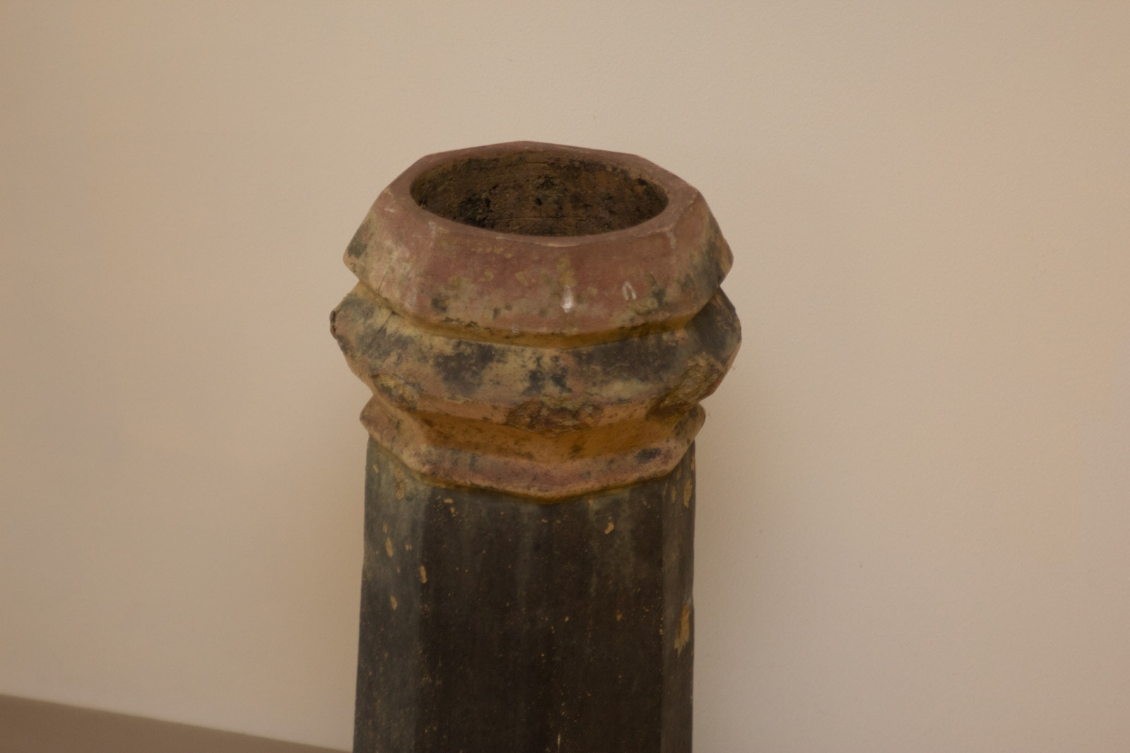 Antique Fired Clay Chimney Chute