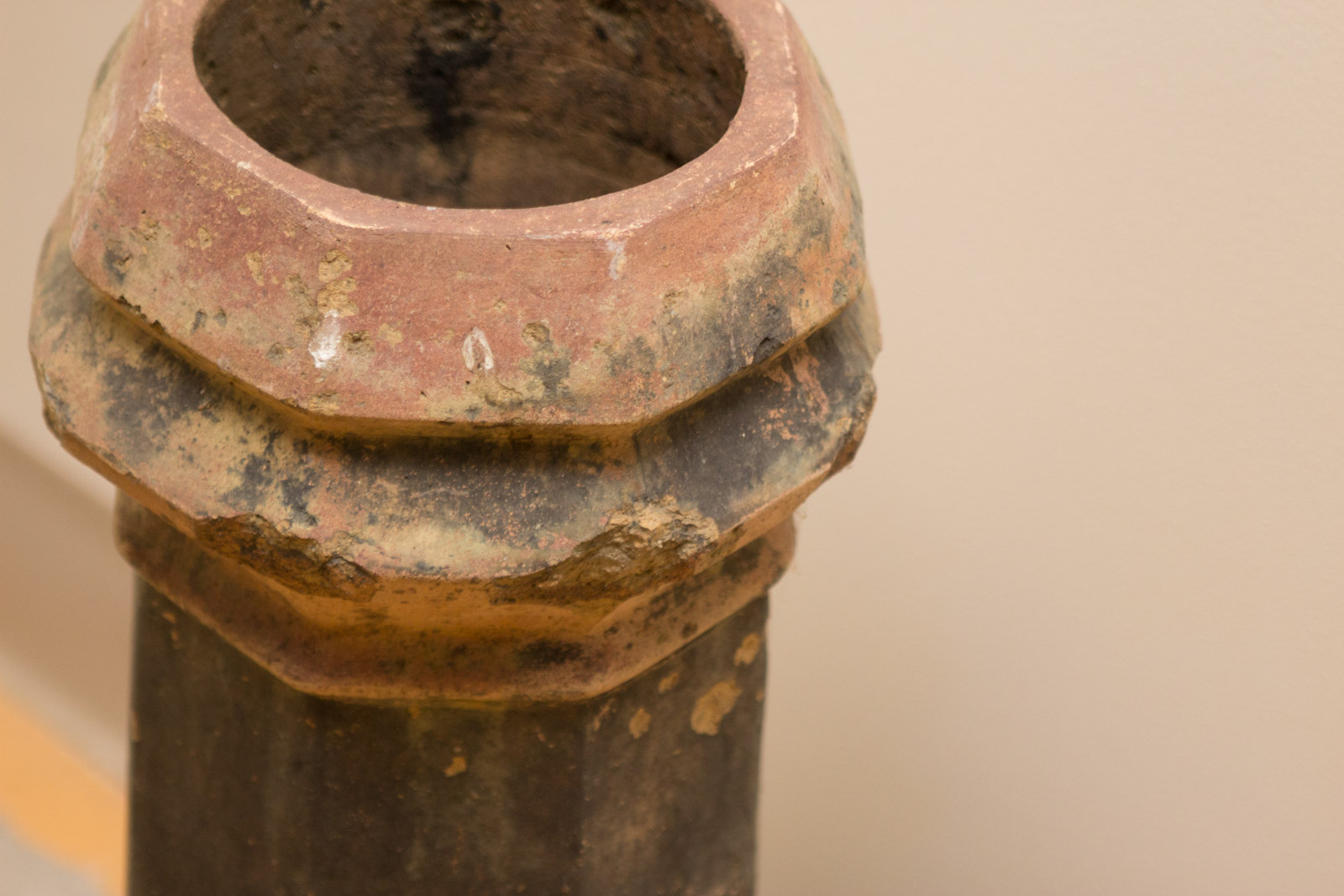 Antique Fired Clay Chimney Chute