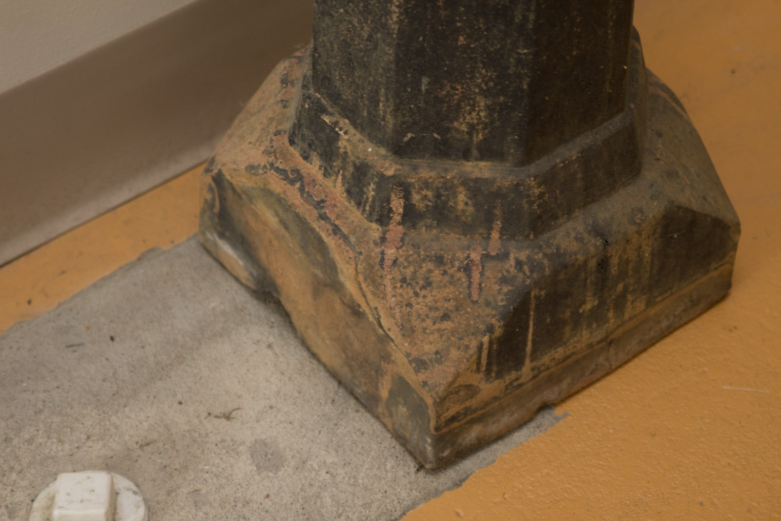 Antique Fired Clay Chimney Chute