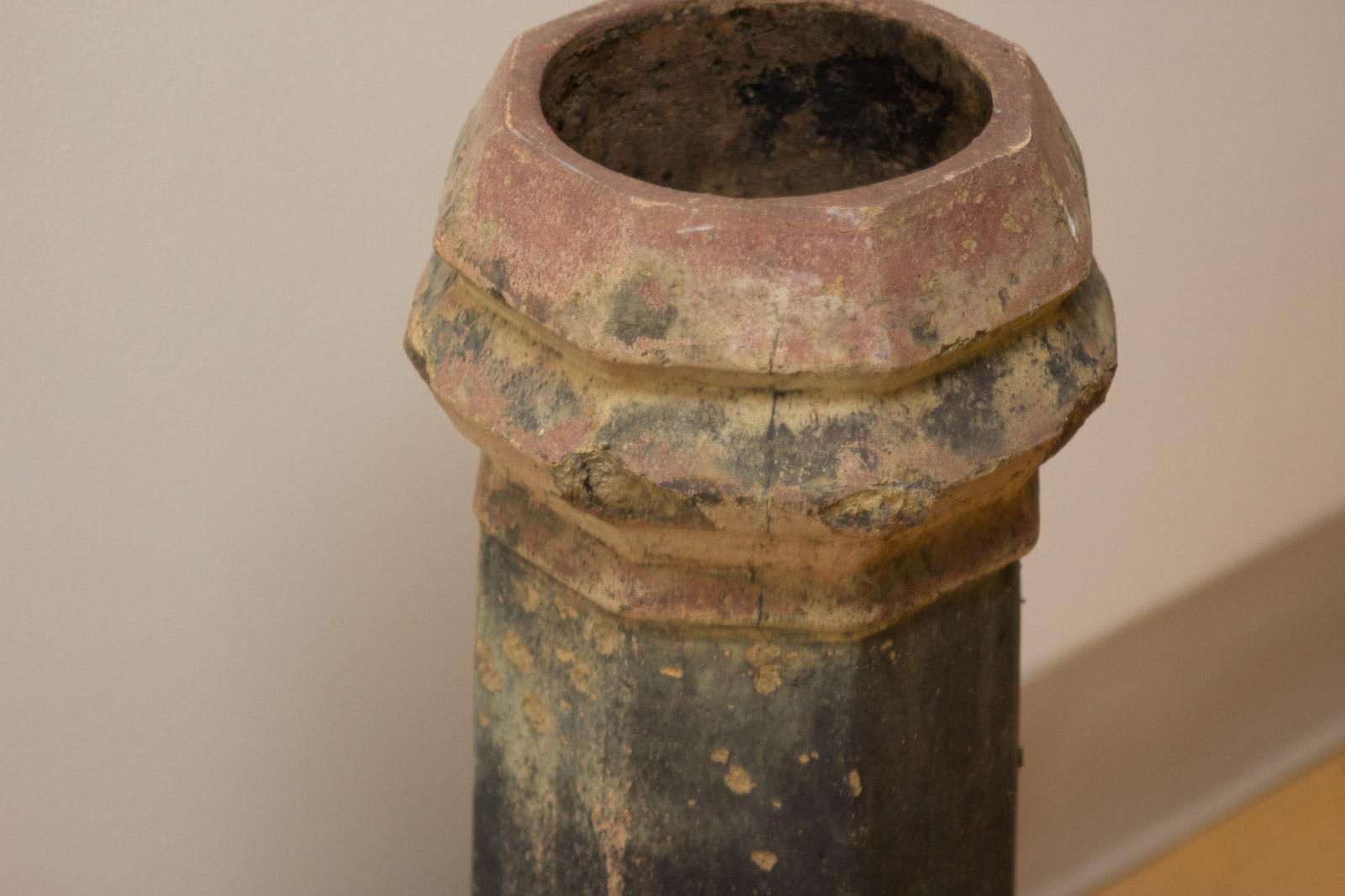 Antique Fired Clay Chimney Chute