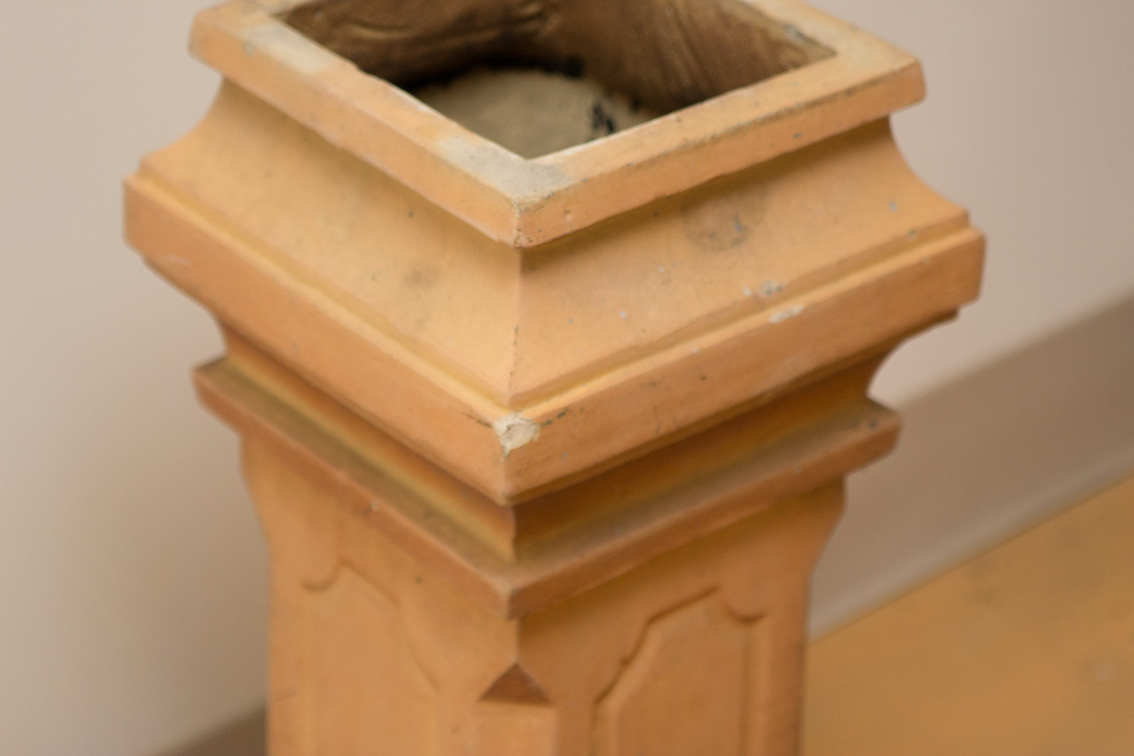 Antique to Vintage Fired Clay Chimney Chute