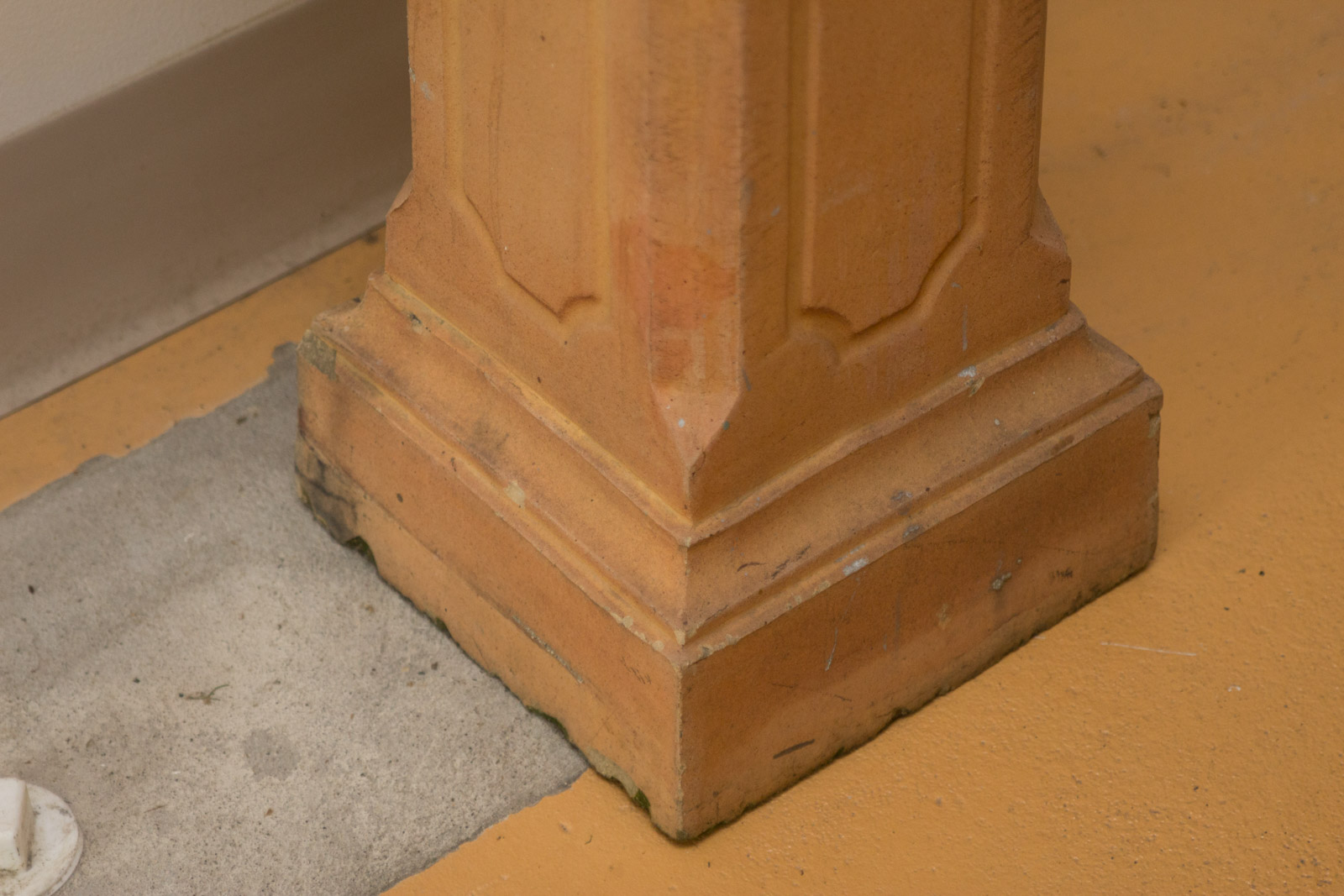 Antique to Vintage Fired Clay Chimney Chute