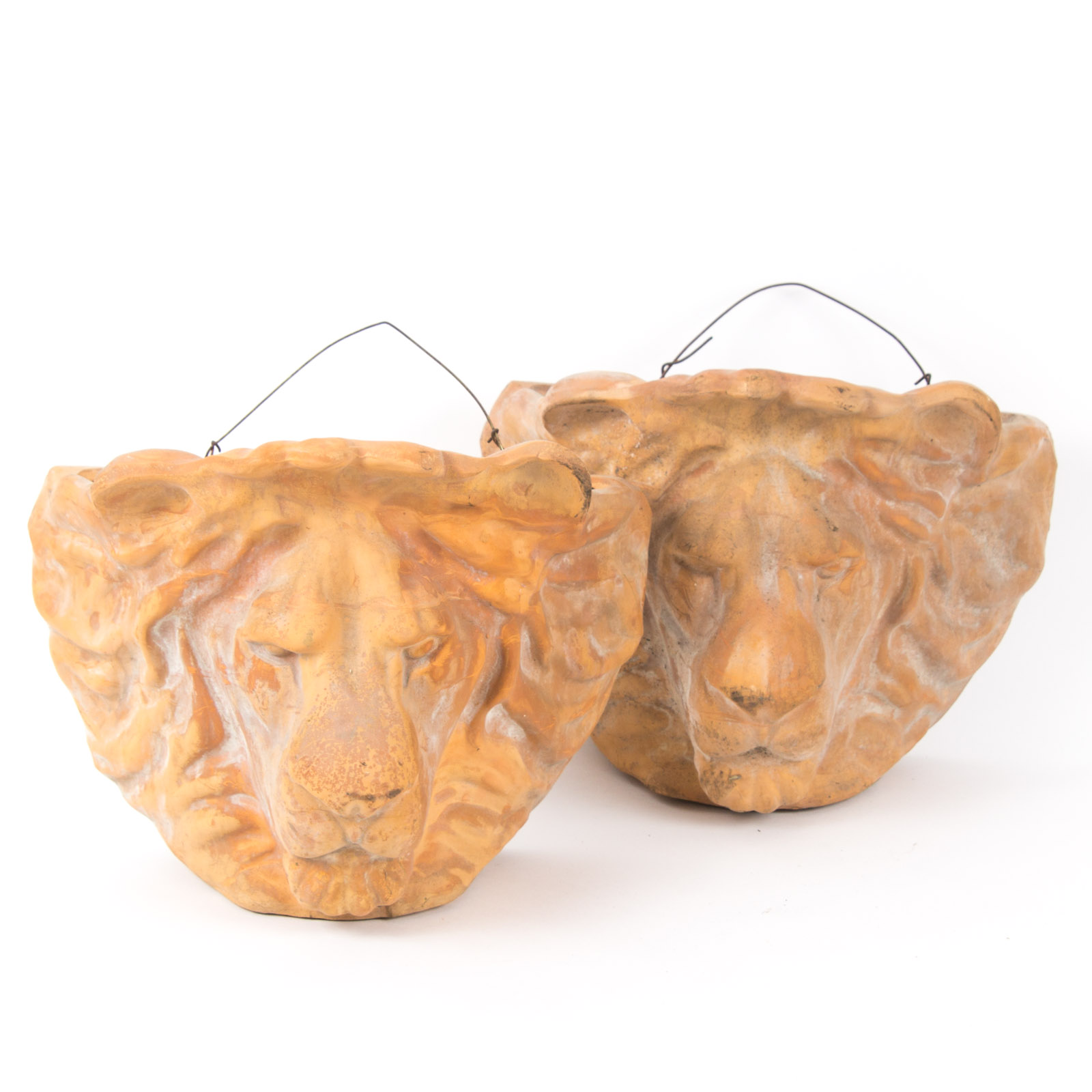 Leota Thomas Lion Themed Wall Planters