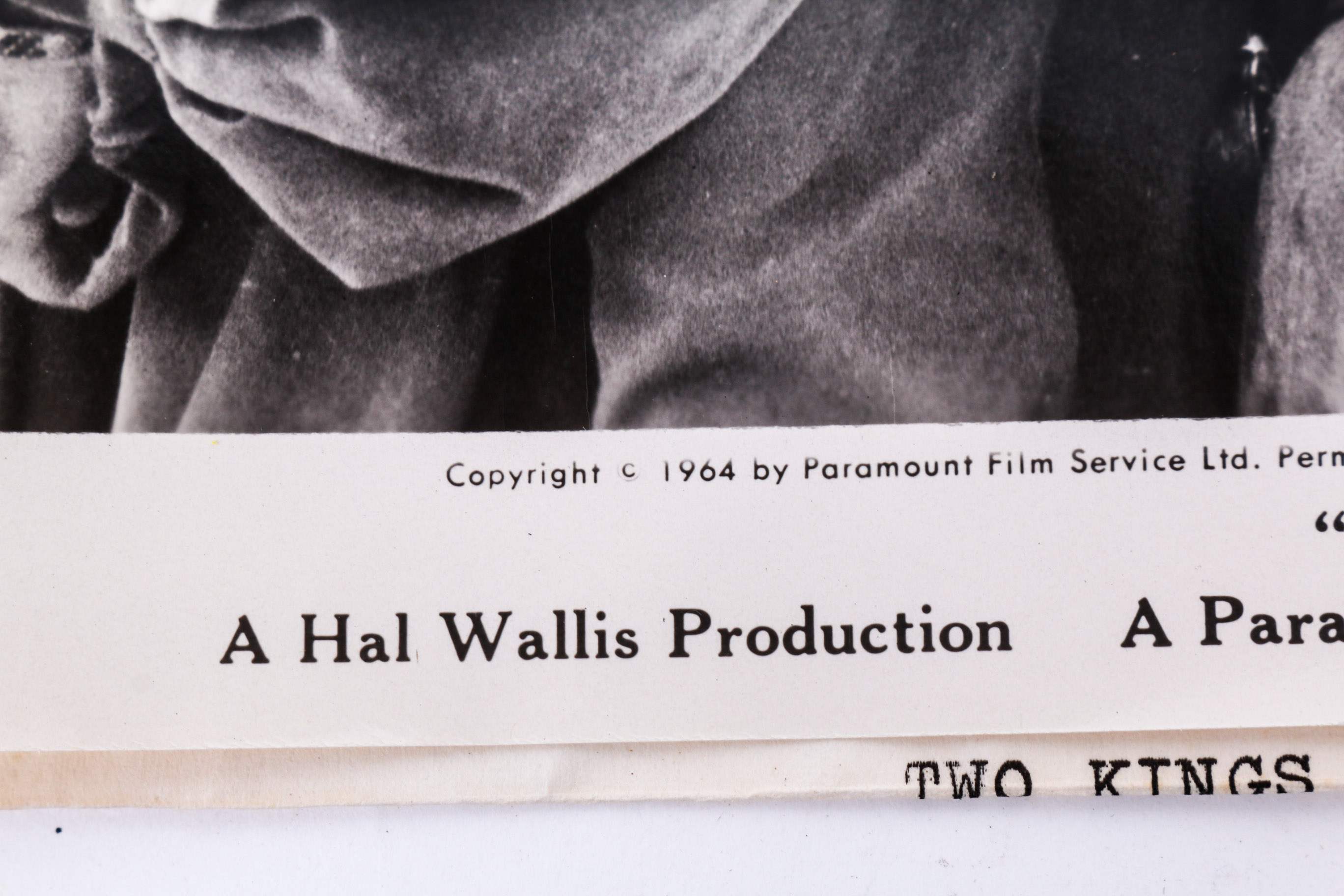 Collection of Photographic Prints From "Becket"