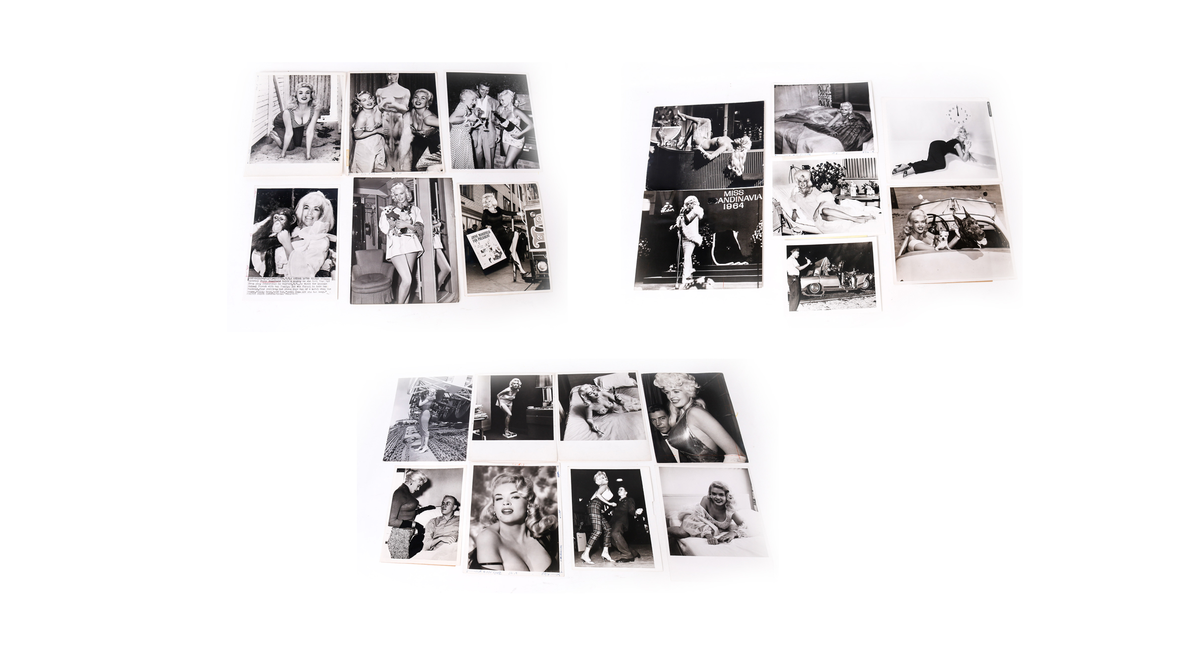 Collection of Photographs of Jayne Mansfield
