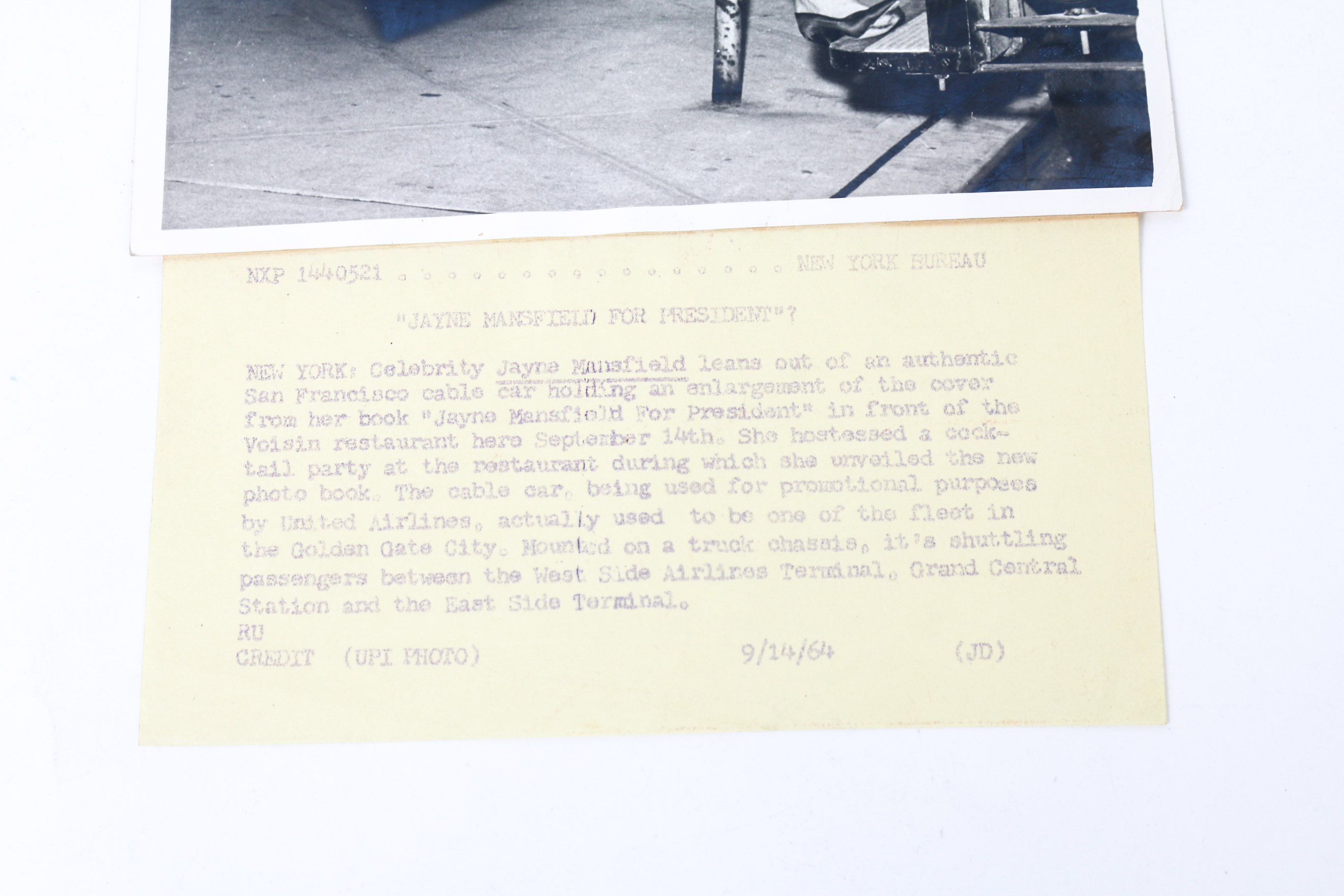 Collection of Photographs of Jayne Mansfield