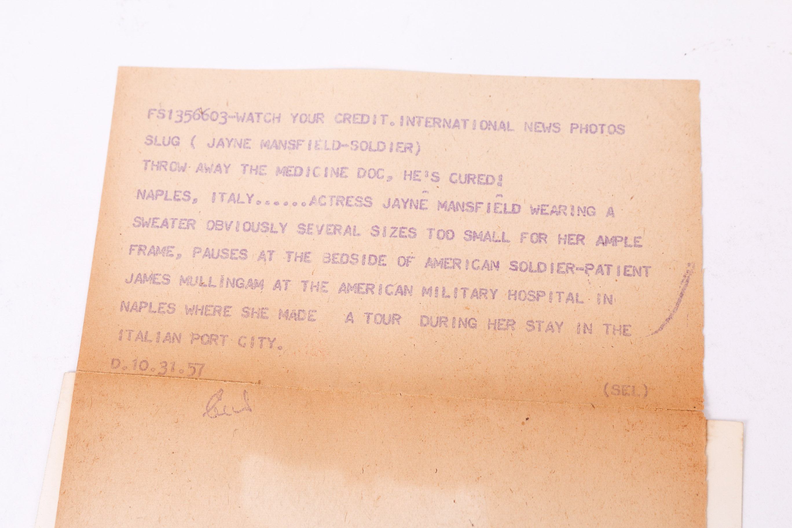 Collection of Photographs of Jayne Mansfield