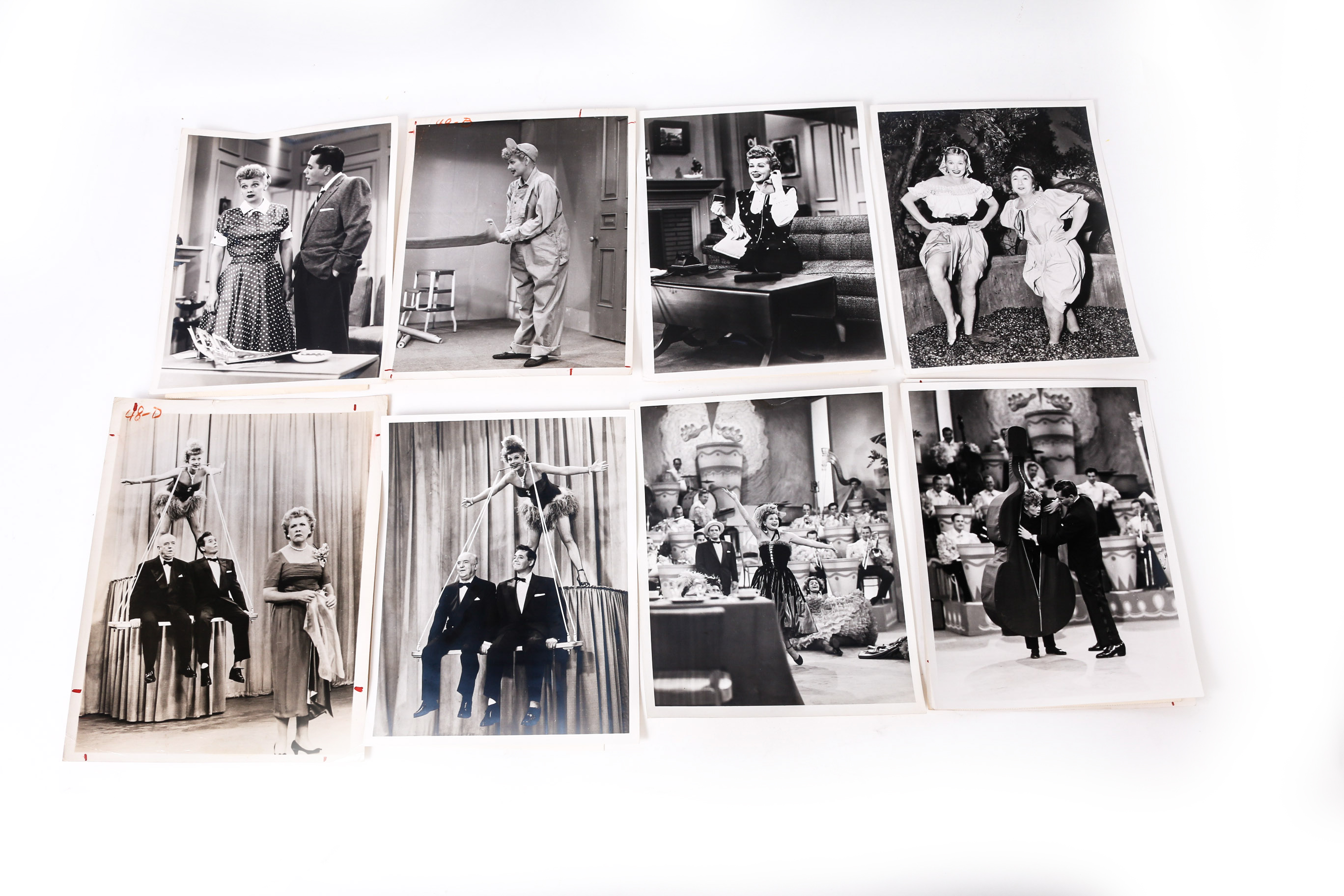 "I Love Lucy" Show Photographs