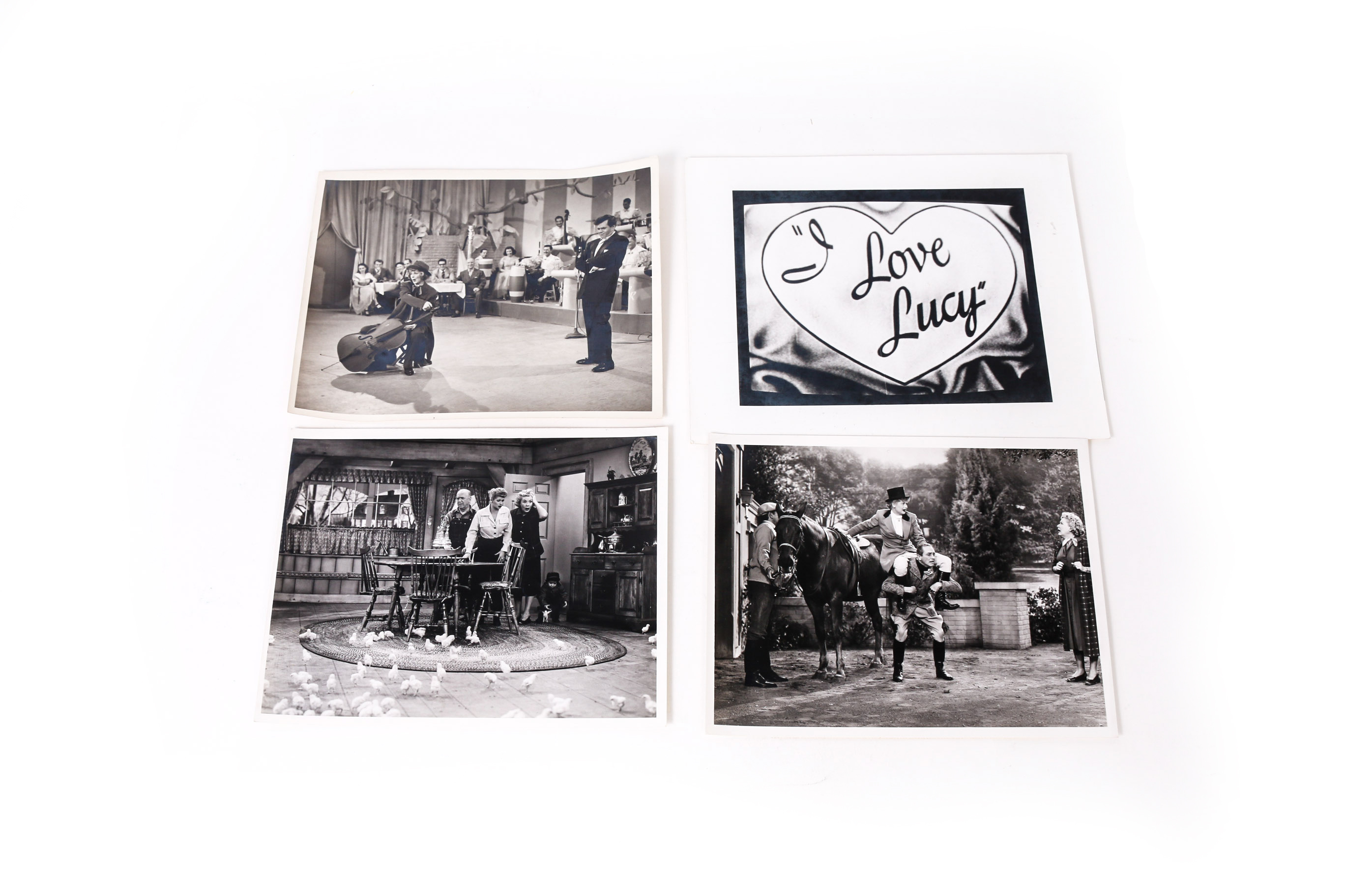 "I Love Lucy" Show Photographs