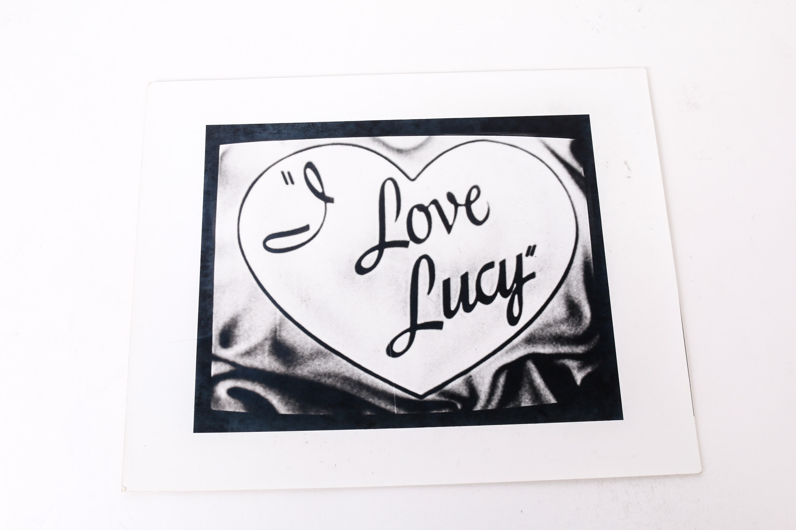 "I Love Lucy" Show Photographs