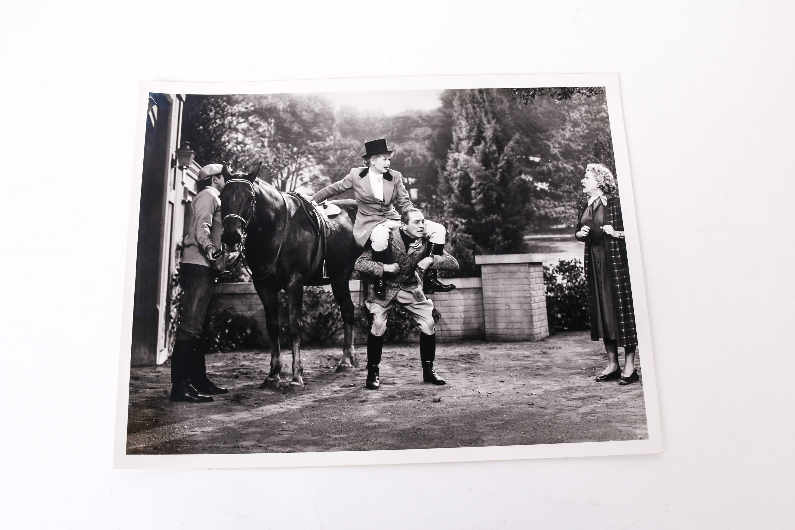 "I Love Lucy" Show Photographs