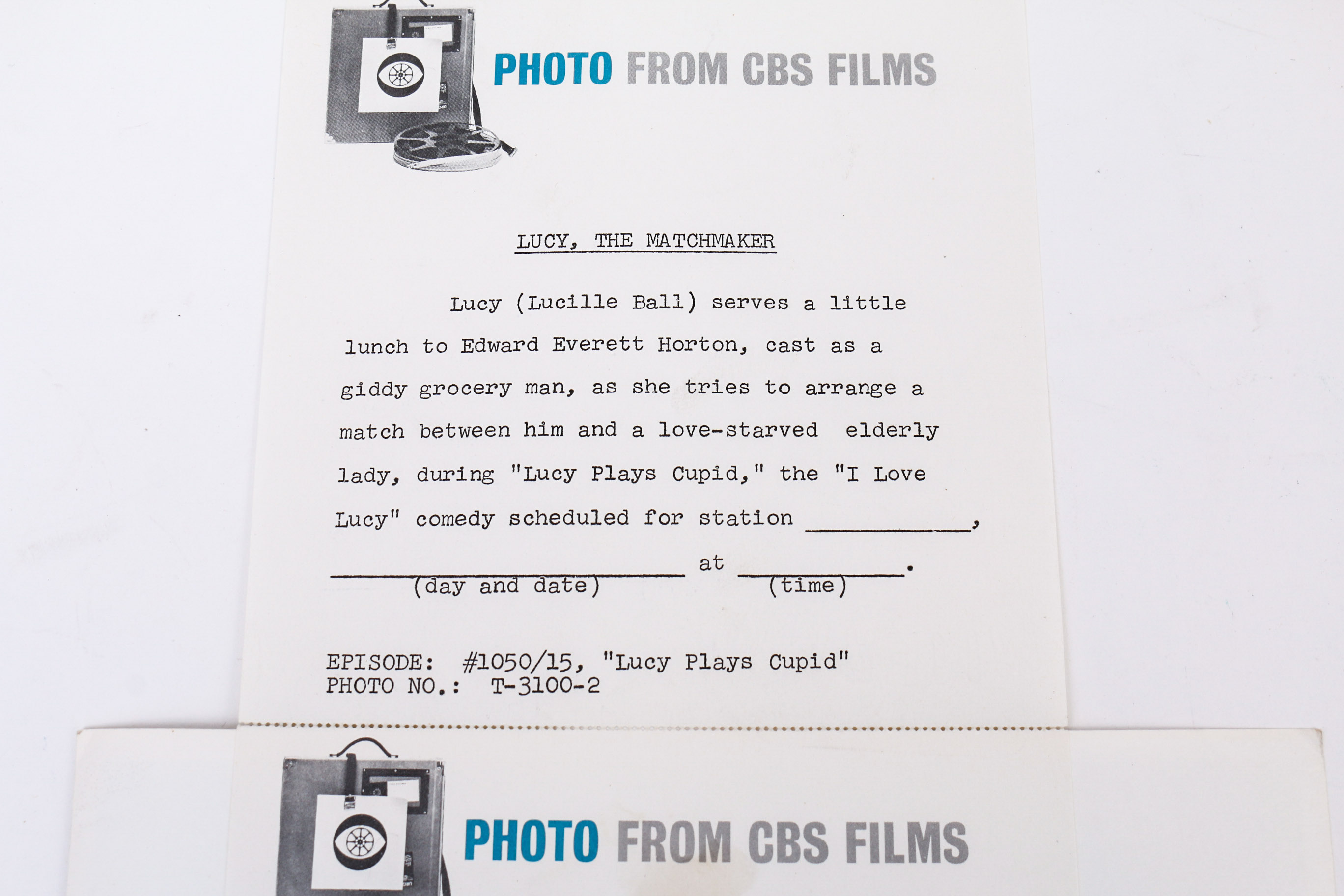 Collection of "I Love Lucy" Photographs