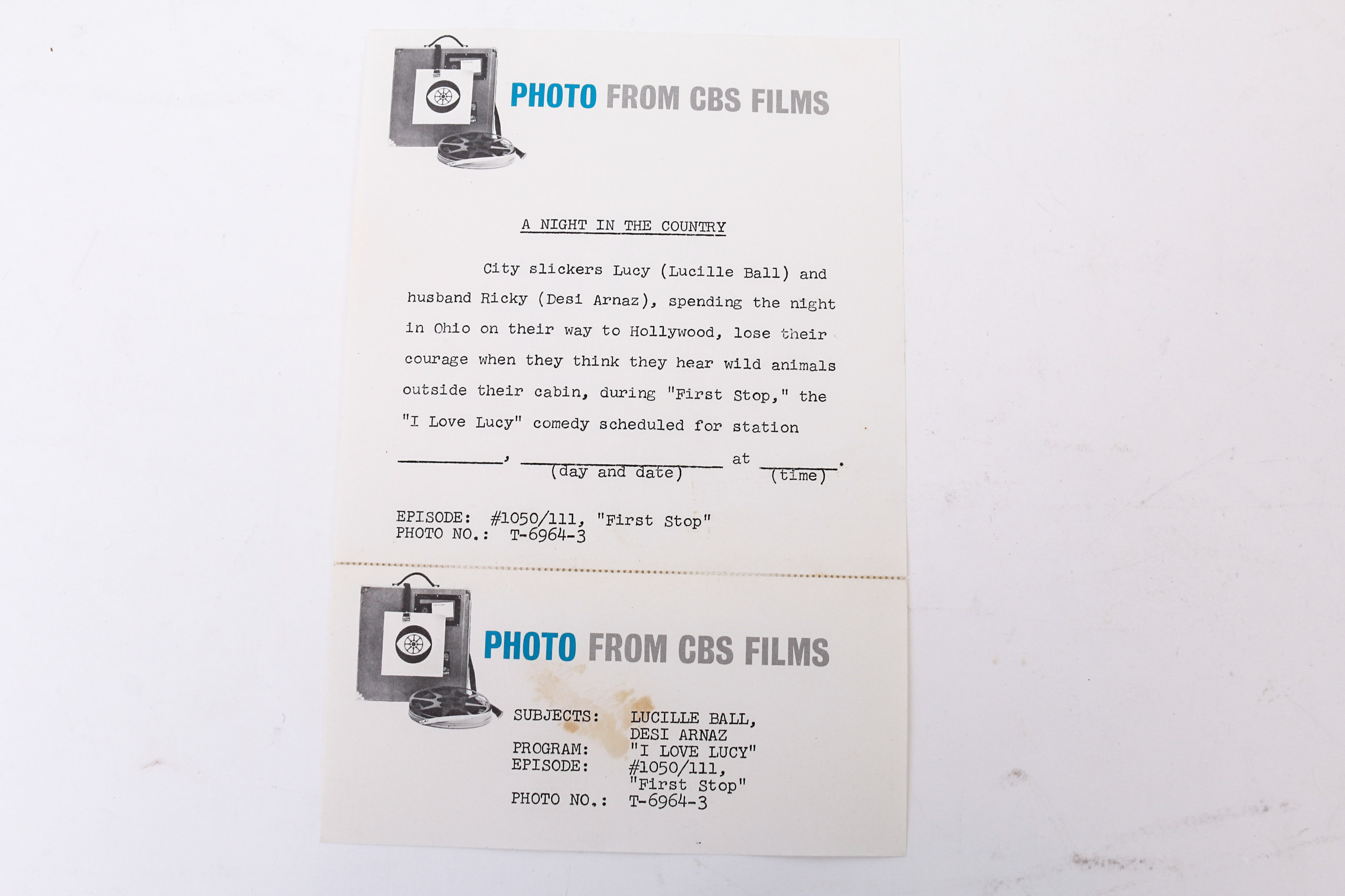 Collection of "I Love Lucy" Photographs