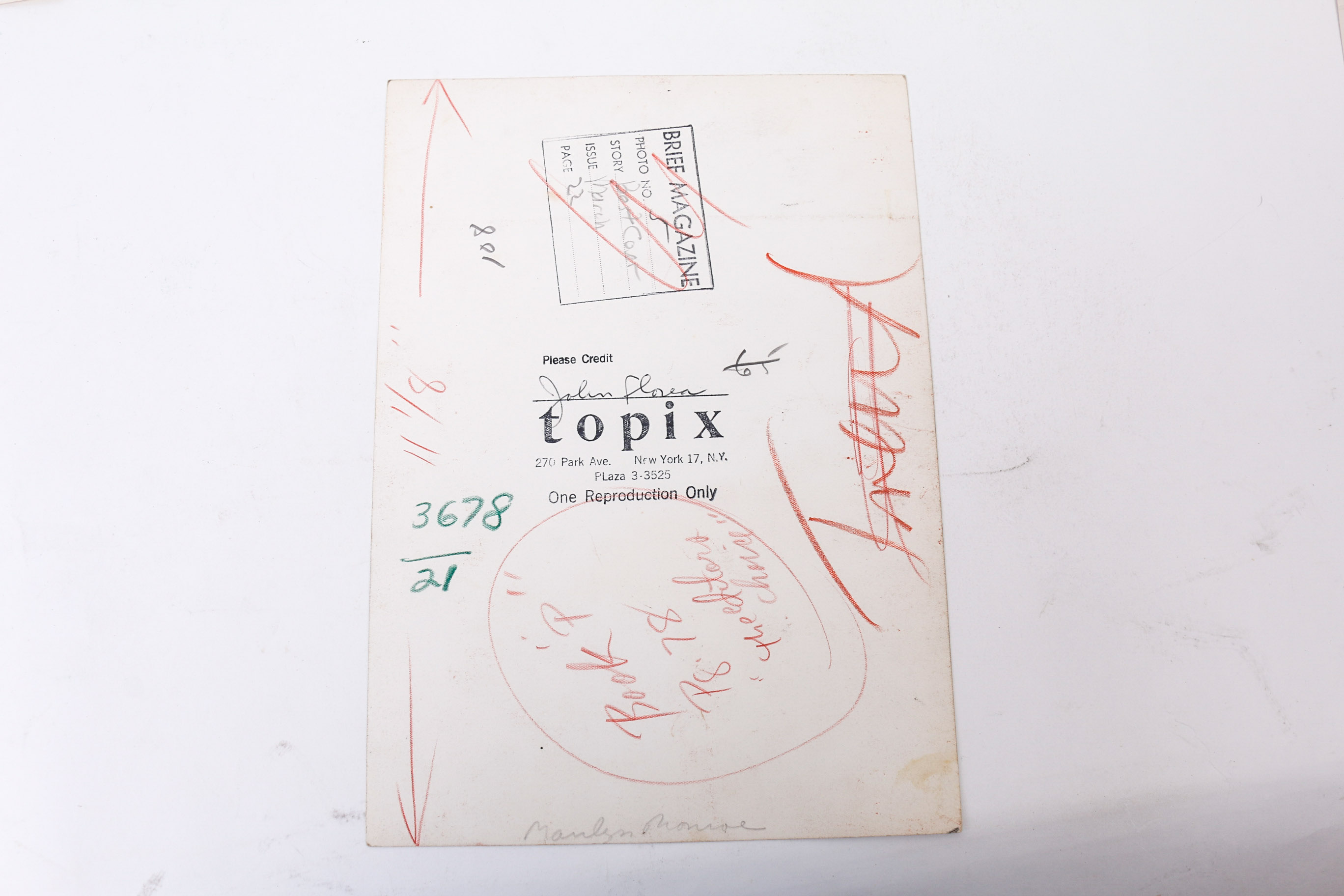 Photographs and Prints of Marilyn Monroe