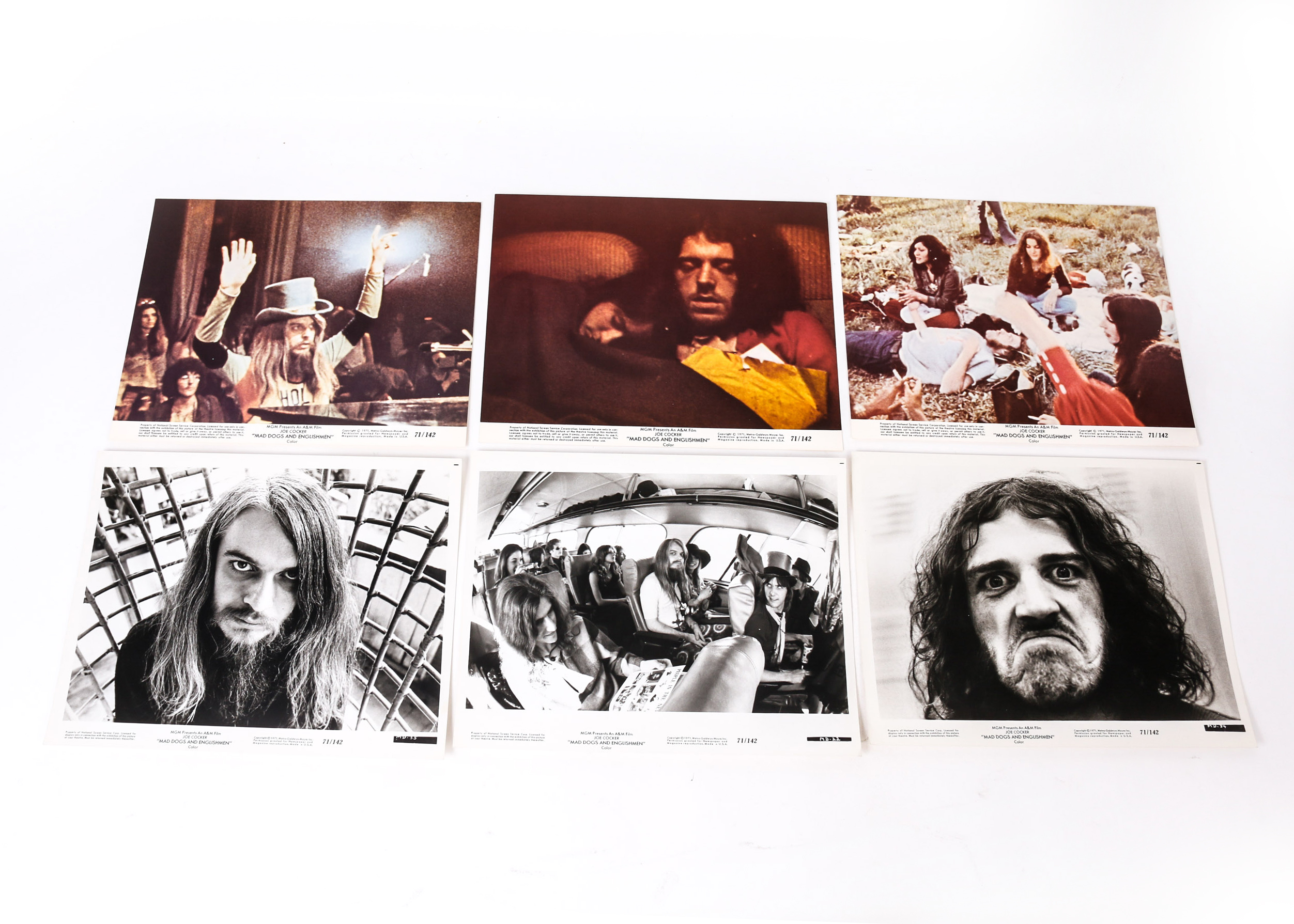 Collection of Photographs and Prints of Joe Cocker