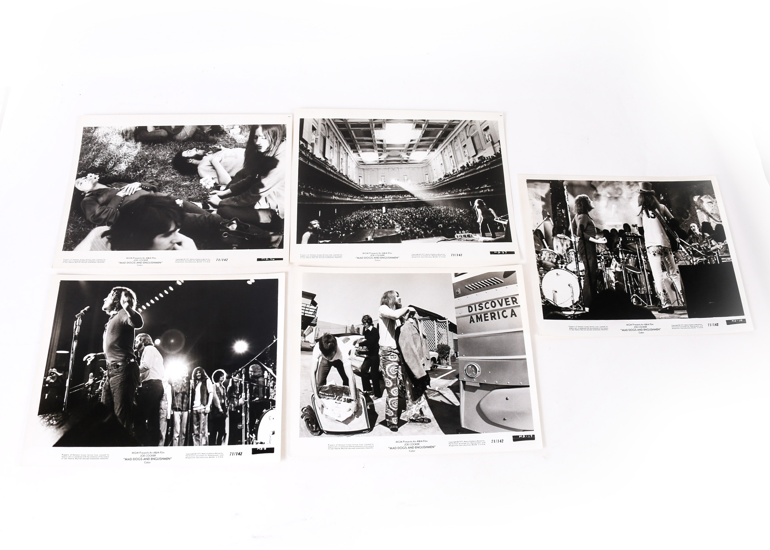 Collection of Photographs and Prints of Joe Cocker