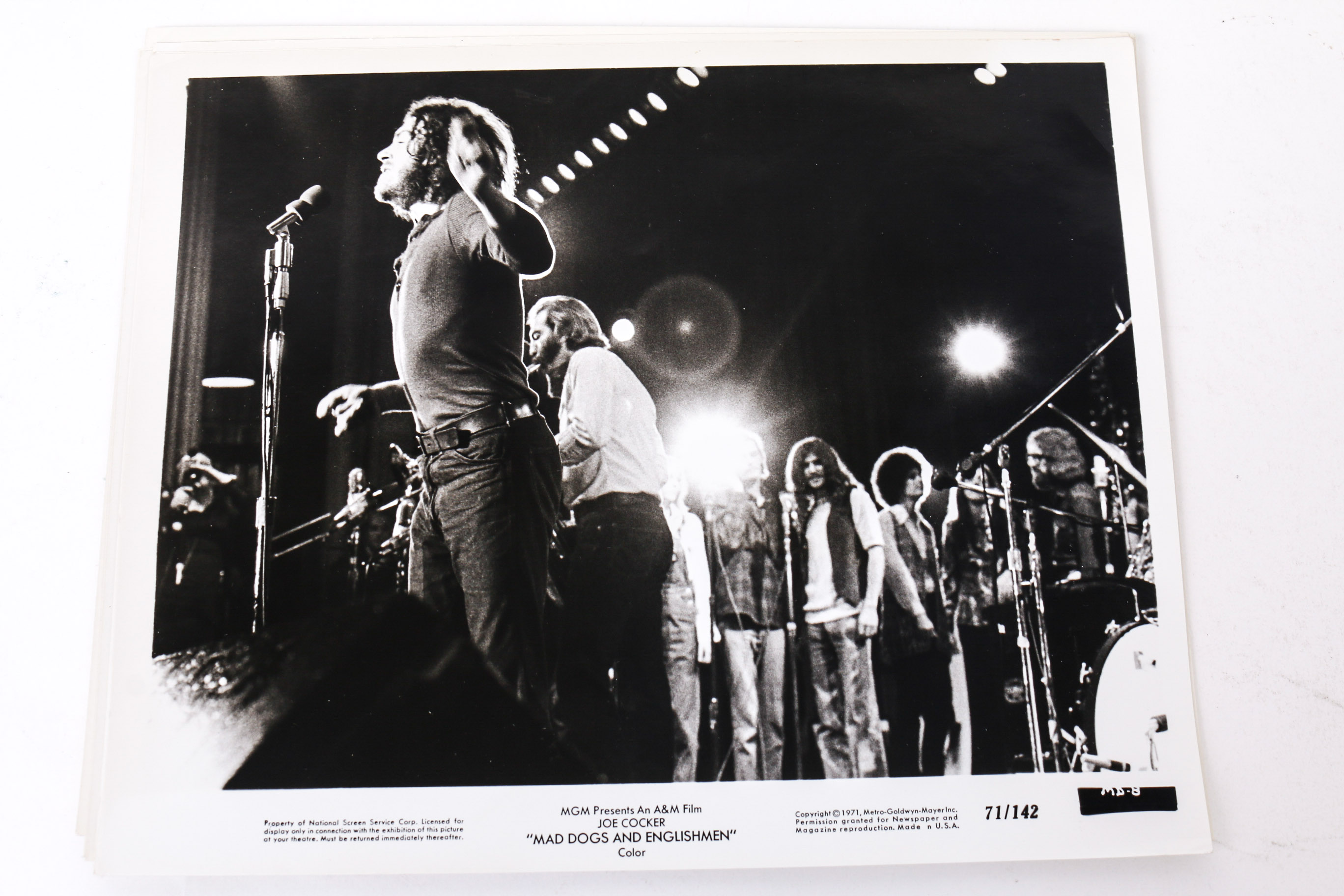 Collection of Photographs and Prints of Joe Cocker