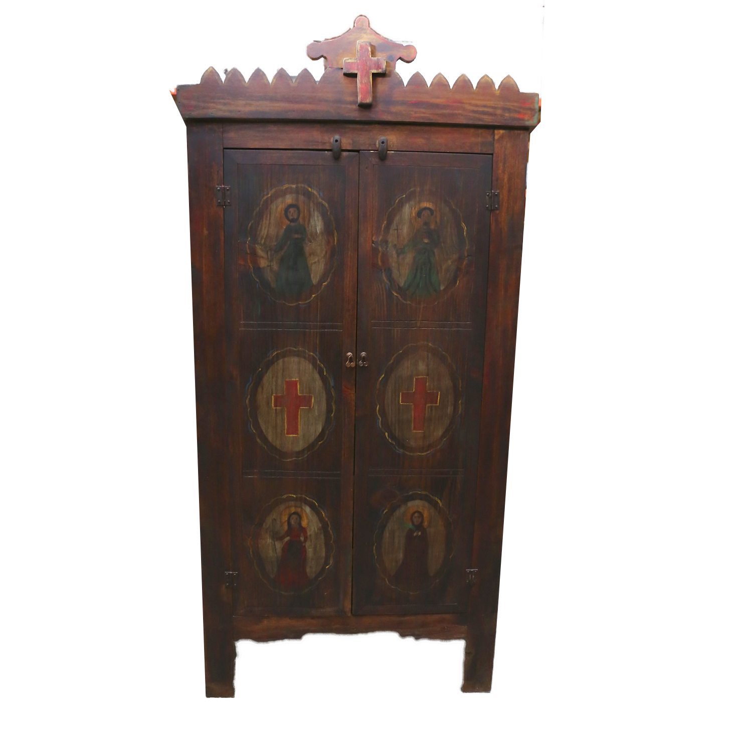 Santa Fe Southwestern Style Wooden Cabinet