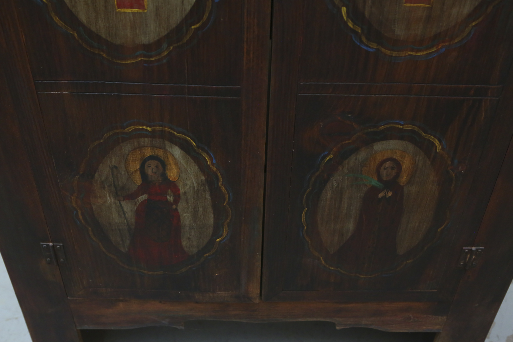 Santa Fe Southwestern Style Wooden Cabinet